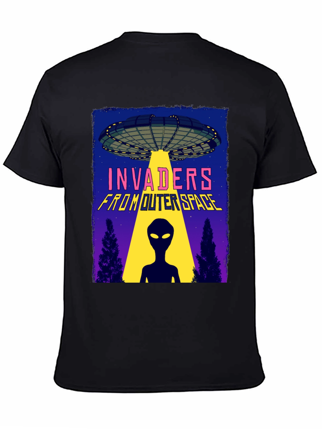 Invaders From Outer Space Graphic Tee