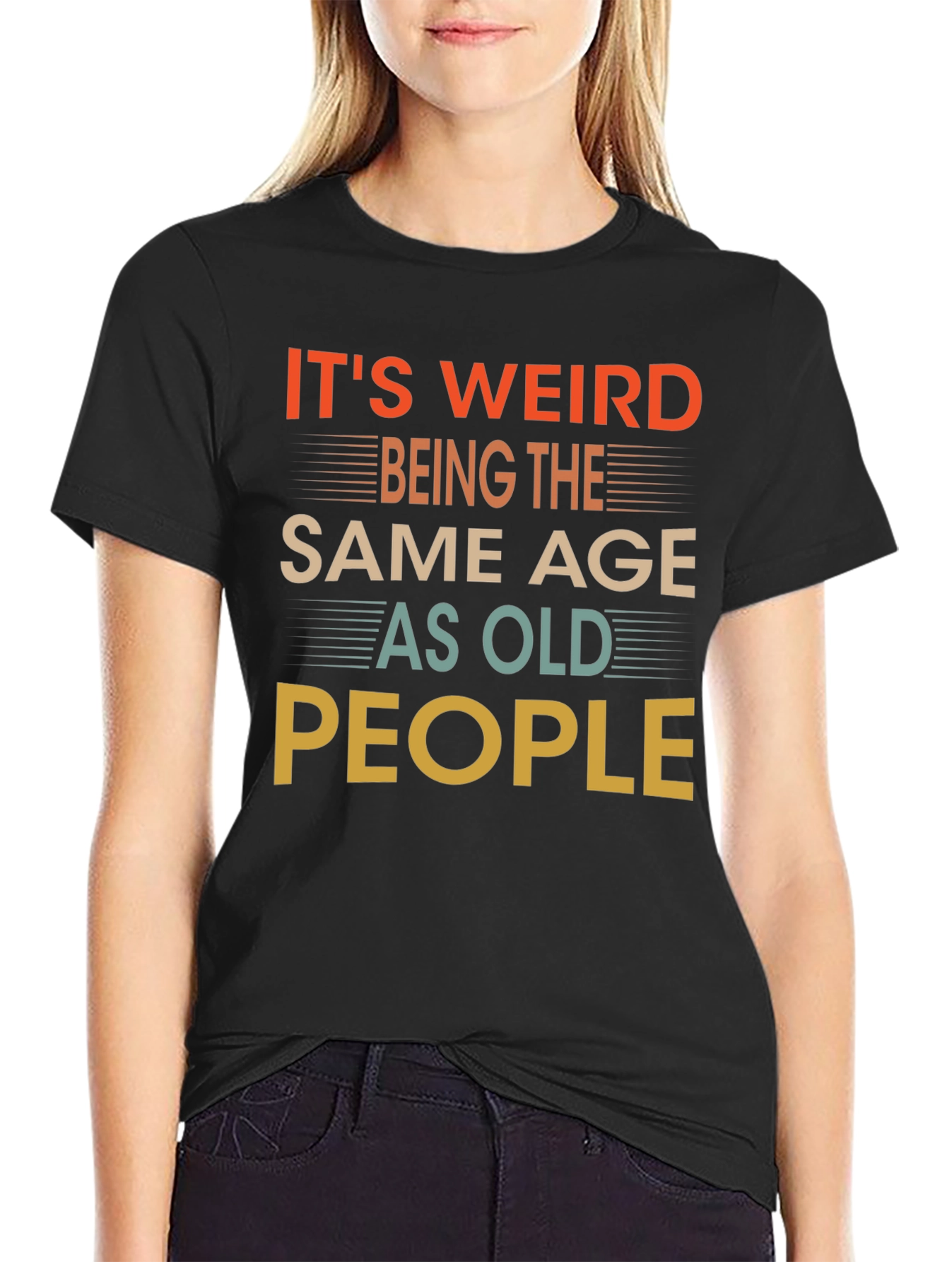 Funny Age Humor Graphic T-Shirt