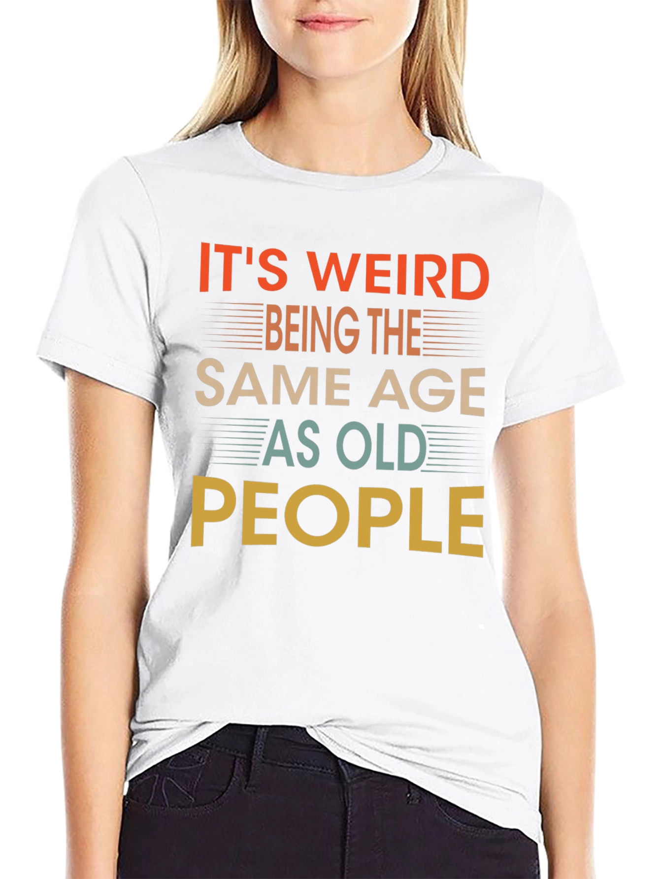 Funny Age Humor Graphic T-Shirt