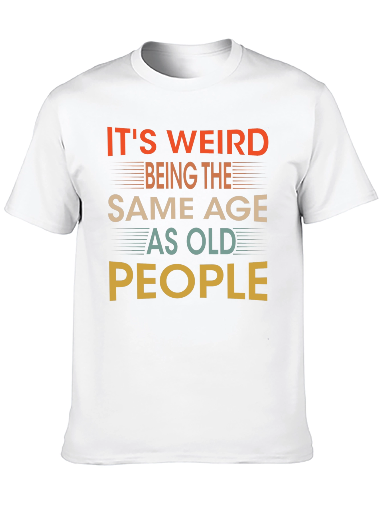 Funny Age Humor Graphic T-Shirt