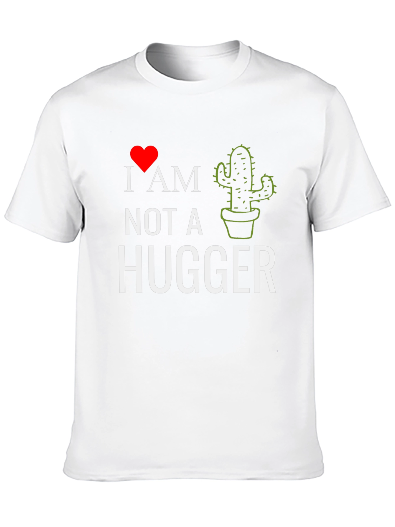 I Heart Cactus - Not A Hugger Tee