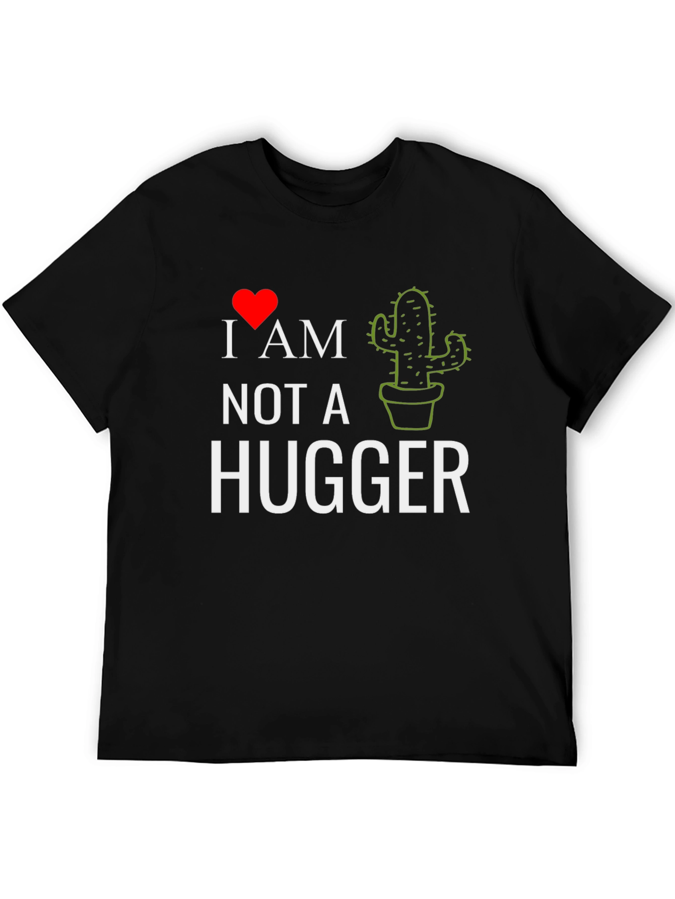 I Heart Cactus - Not A Hugger Tee