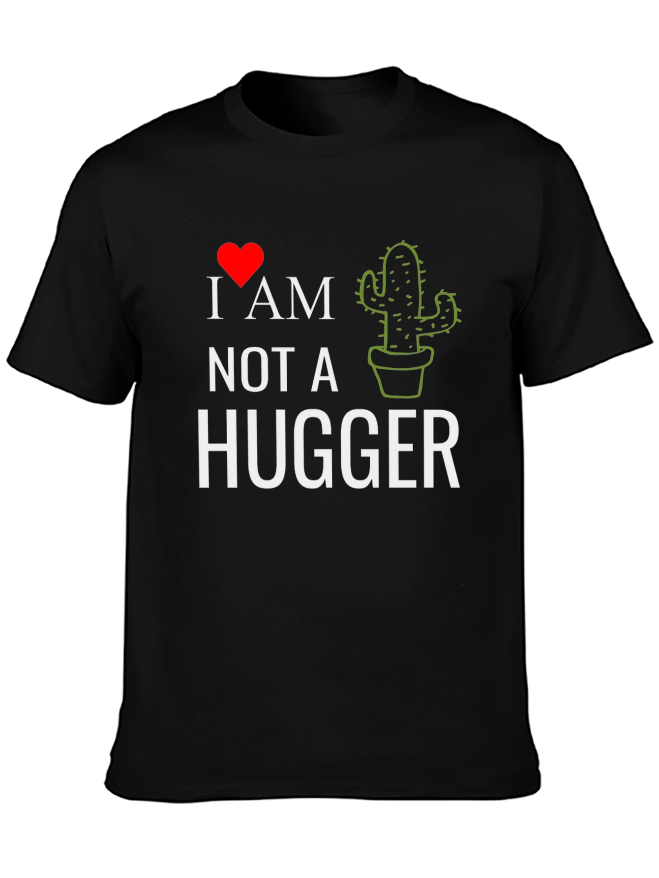 I Heart Cactus - Not A Hugger Tee