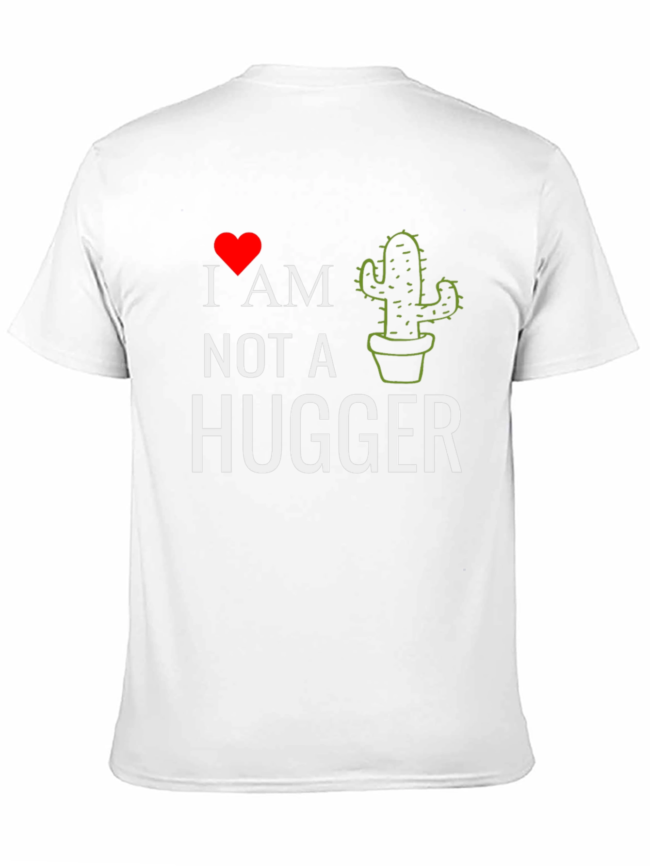 I Heart Cactus - Not A Hugger Tee