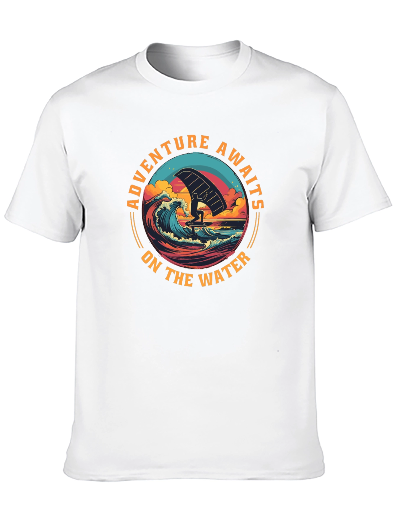 Adventure Awaits T-Shirt - Watersport Tee