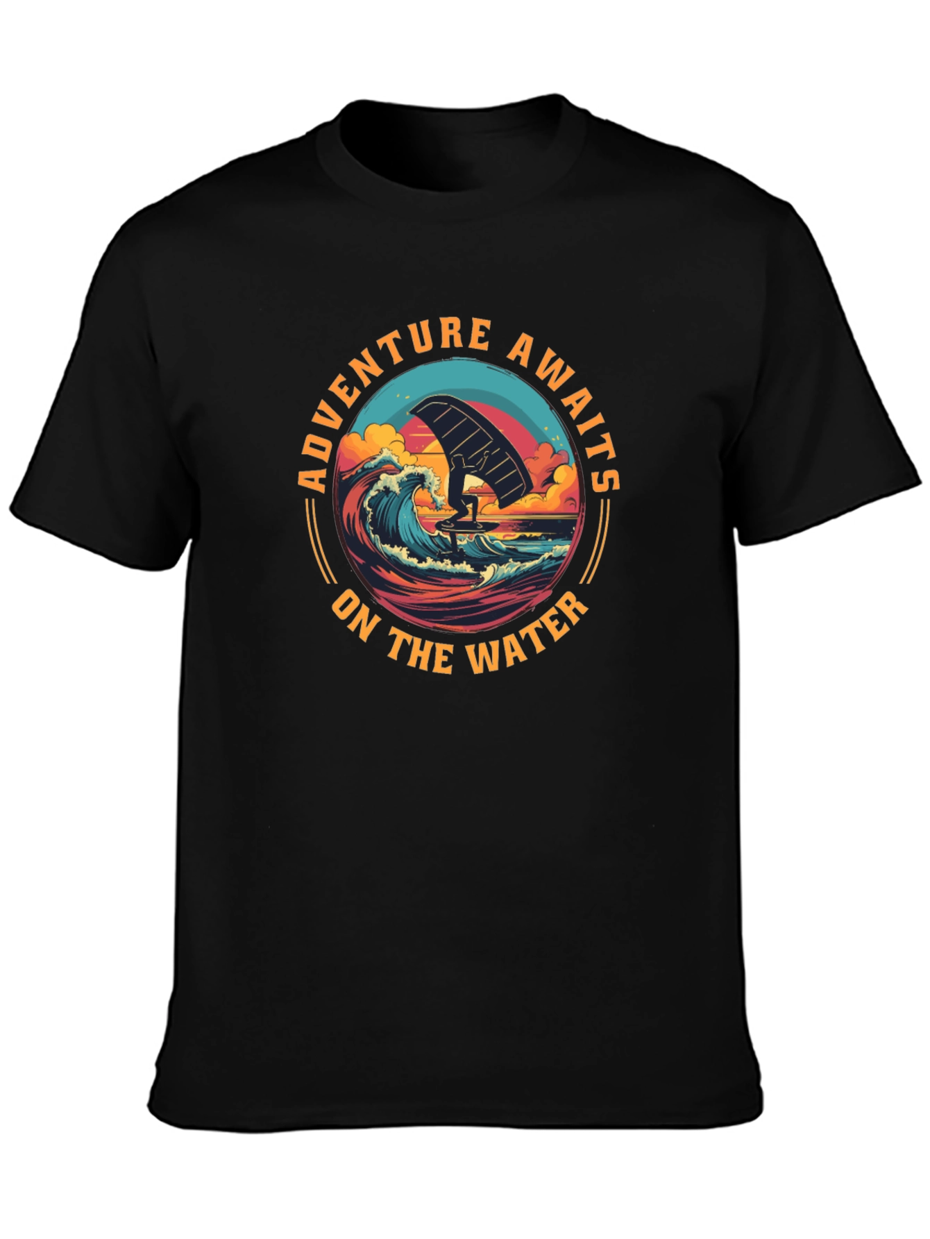 Adventure Awaits T-Shirt - Watersport Tee