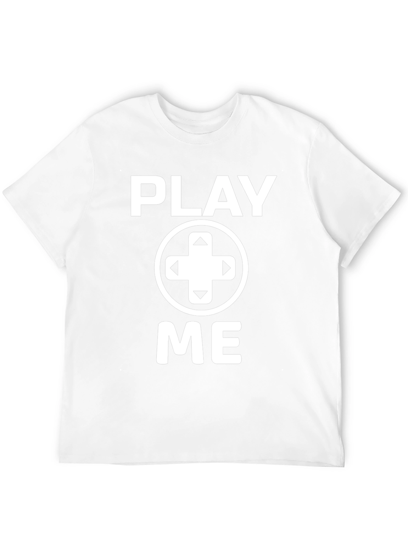 Play Me Graphic Tee - Gamer Style Shirt