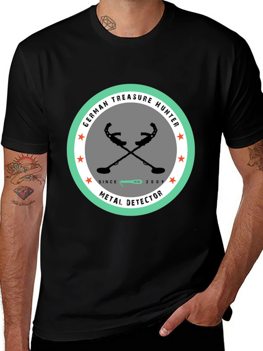 German Treasure Hunter Metal Detector T-Shirt