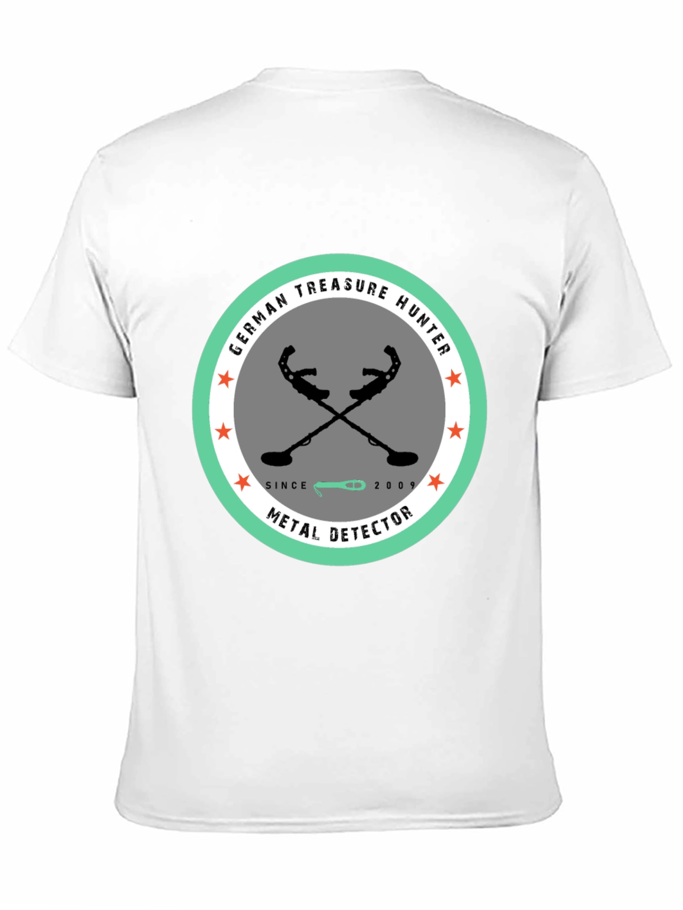 German Treasure Hunter Metal Detector T-Shirt