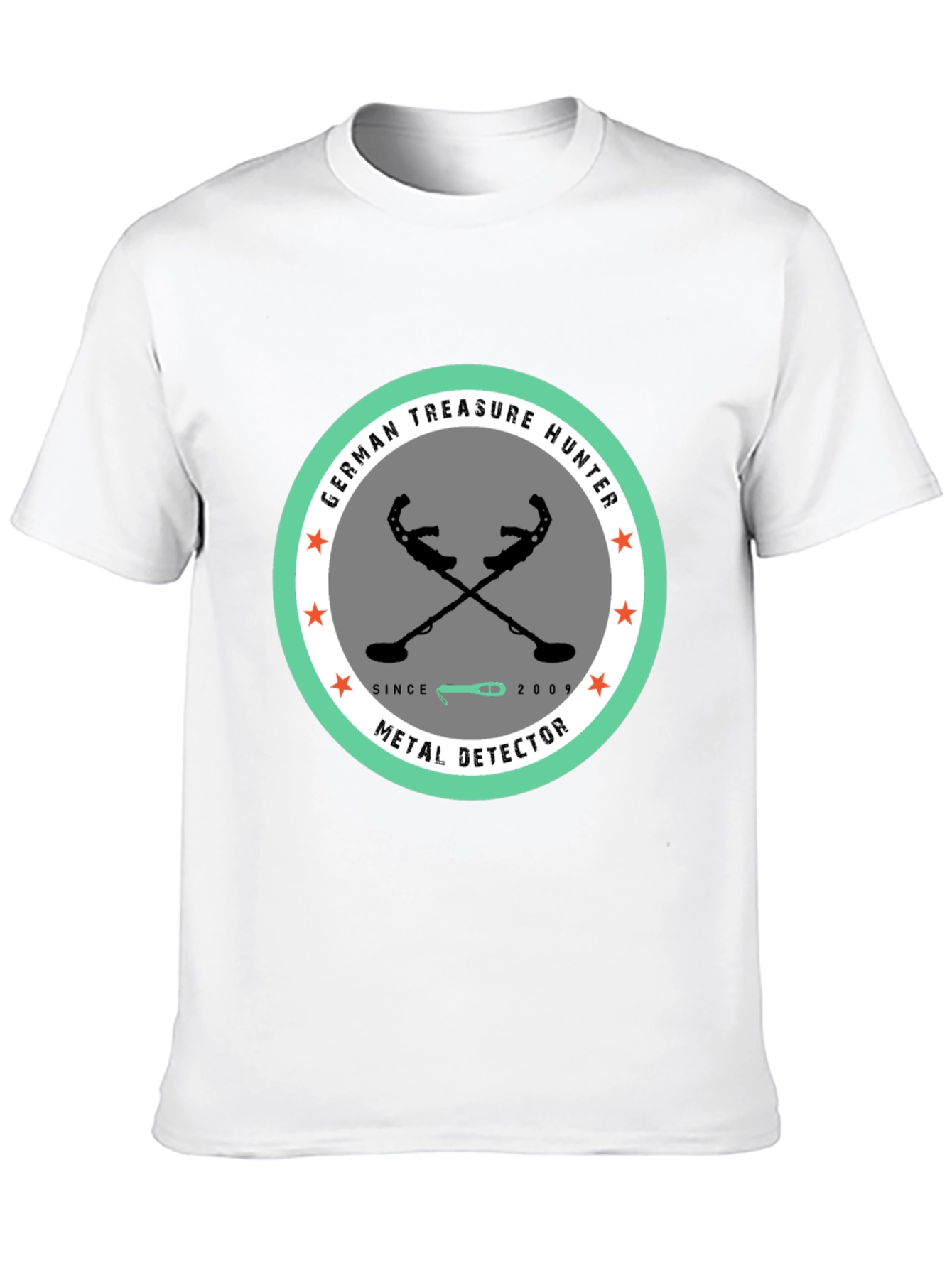 German Treasure Hunter Metal Detector T-Shirt