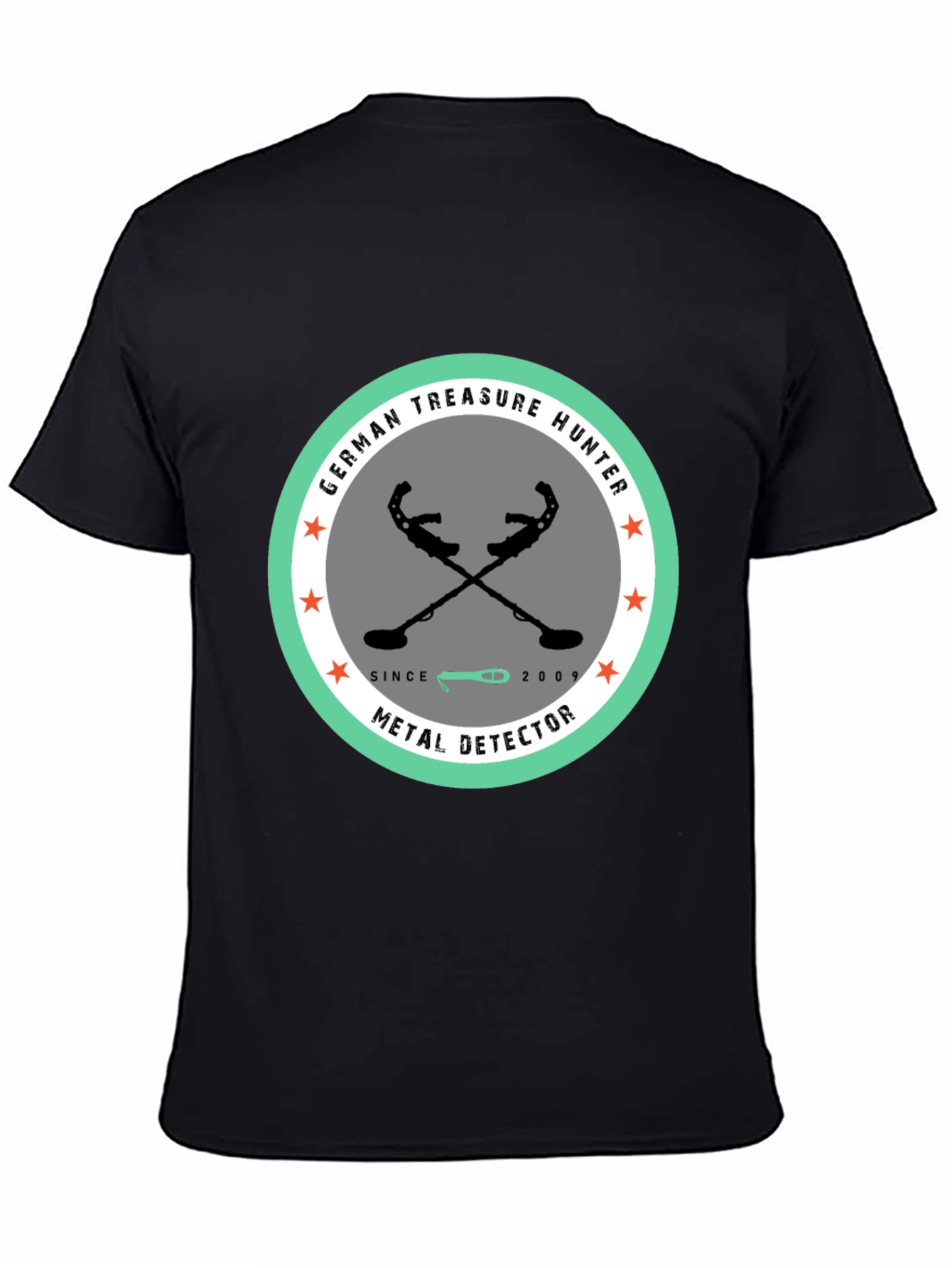 German Treasure Hunter Metal Detector T-Shirt