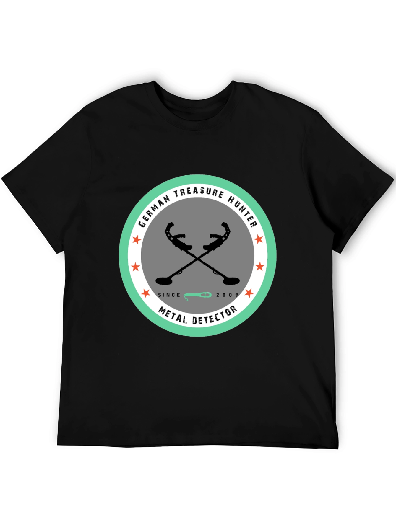 German Treasure Hunter Metal Detector T-Shirt