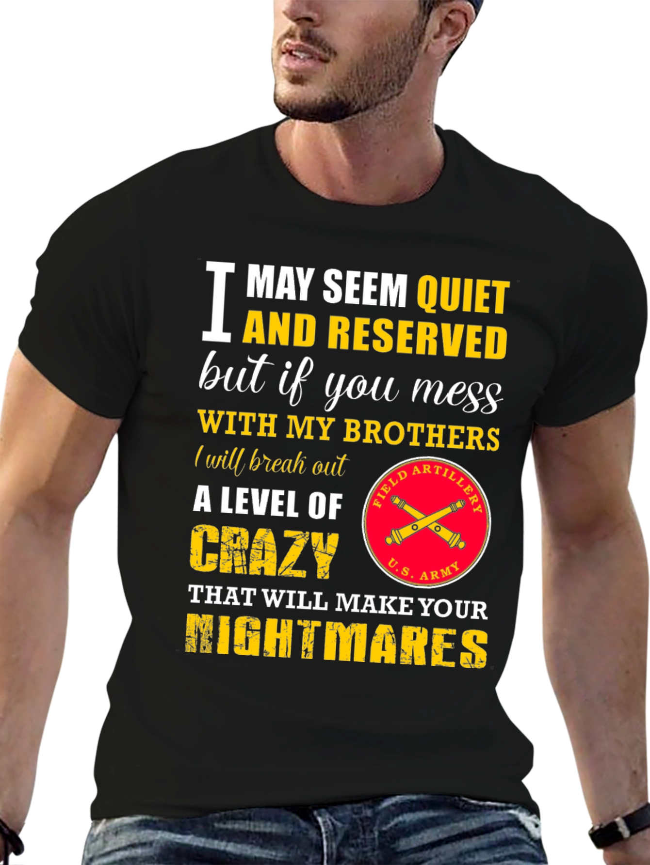 Quiet & Reserved T-Shirt: U.S. Army