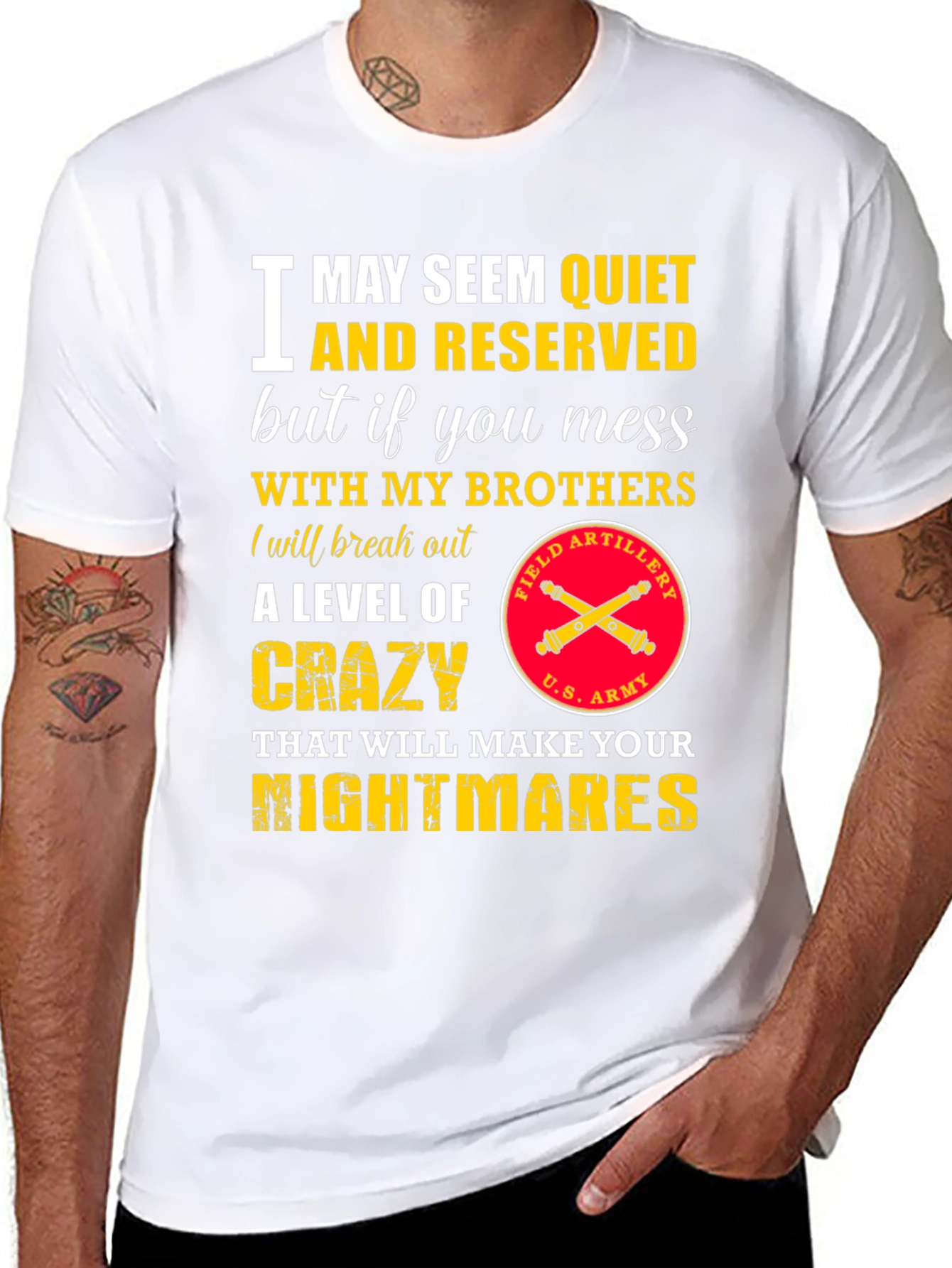 Quiet & Reserved T-Shirt: U.S. Army