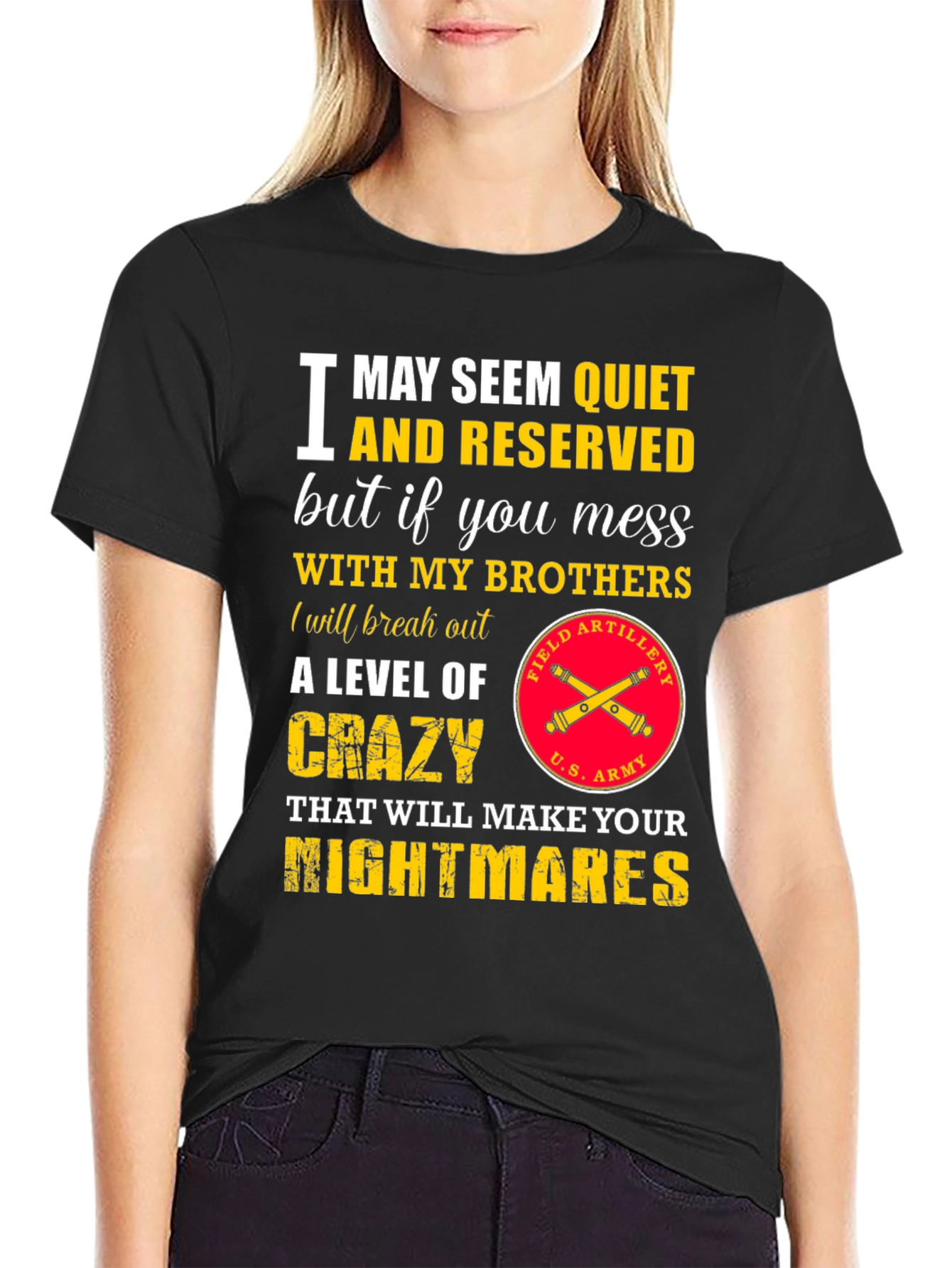 Quiet & Reserved T-Shirt: U.S. Army