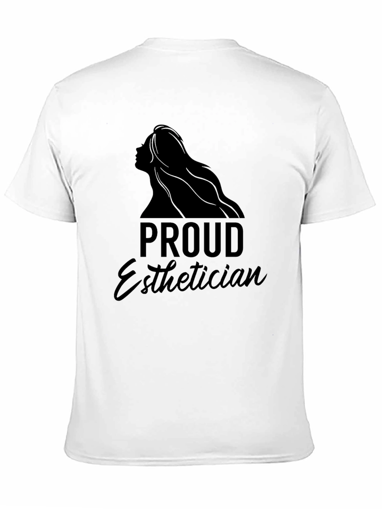 Proud Esthetician Black T-Shirt
