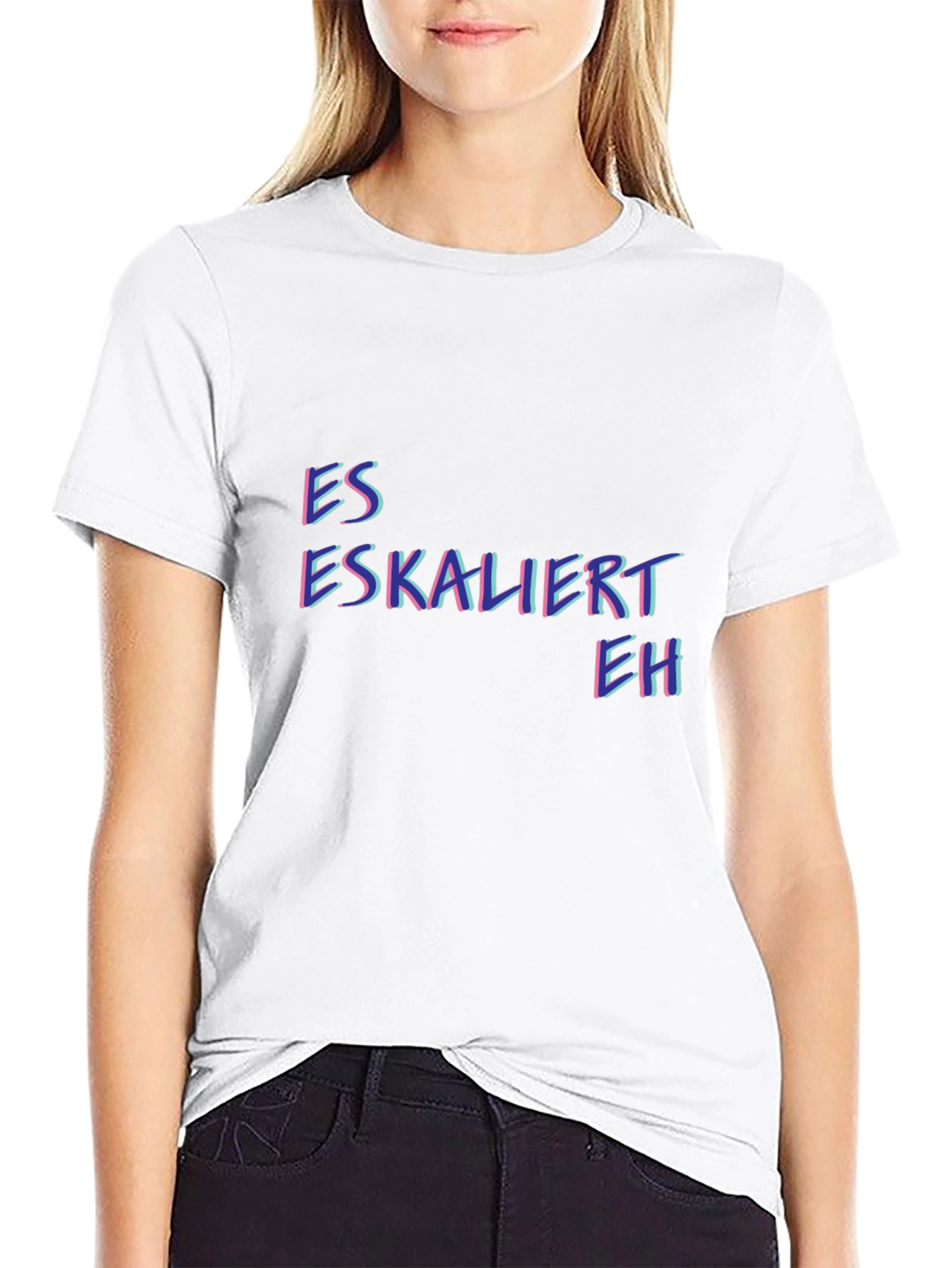 Es Eskaliert Eh T-Shirt - Novelty Design