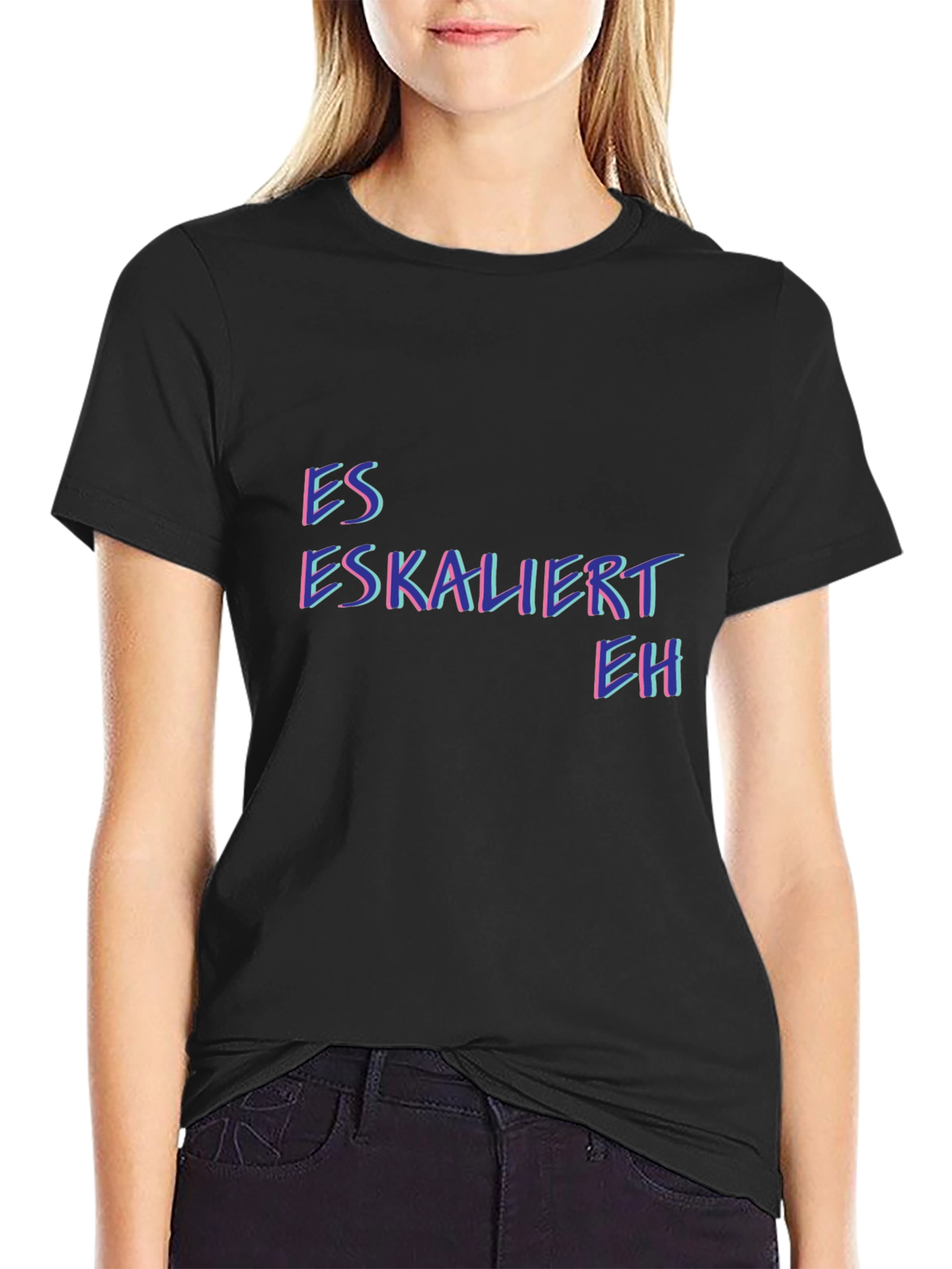 Es Eskaliert Eh T-Shirt - Novelty Design