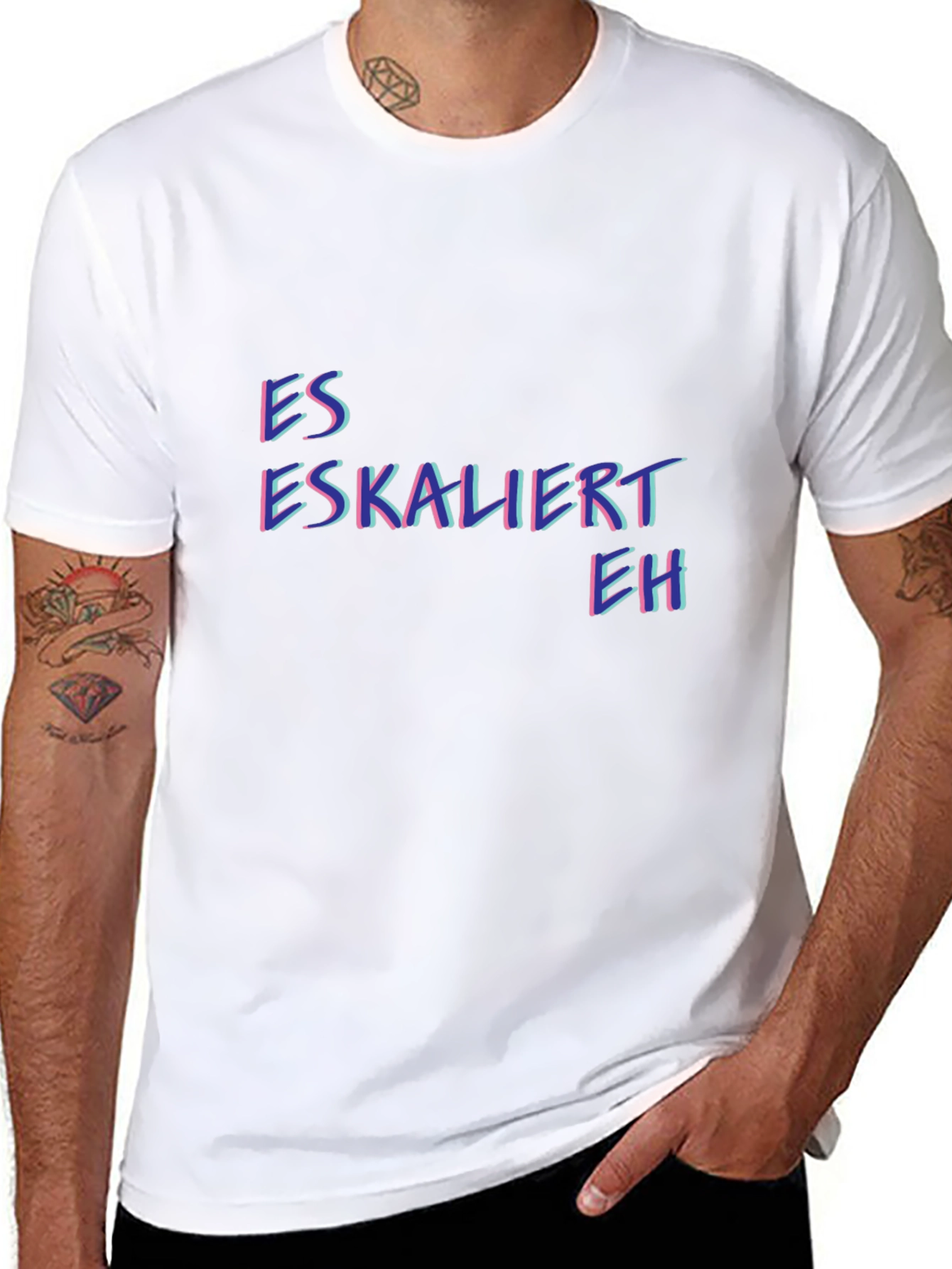 Es Eskaliert Eh T-Shirt - Novelty Design