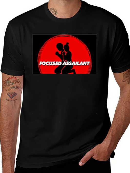 Focused Assailant Graphic T-Shirt
