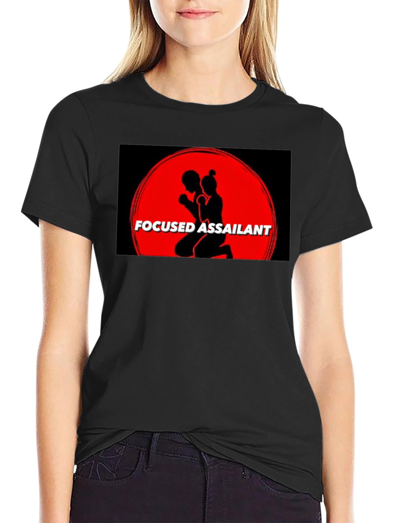 Focused Assailant Graphic T-Shirt