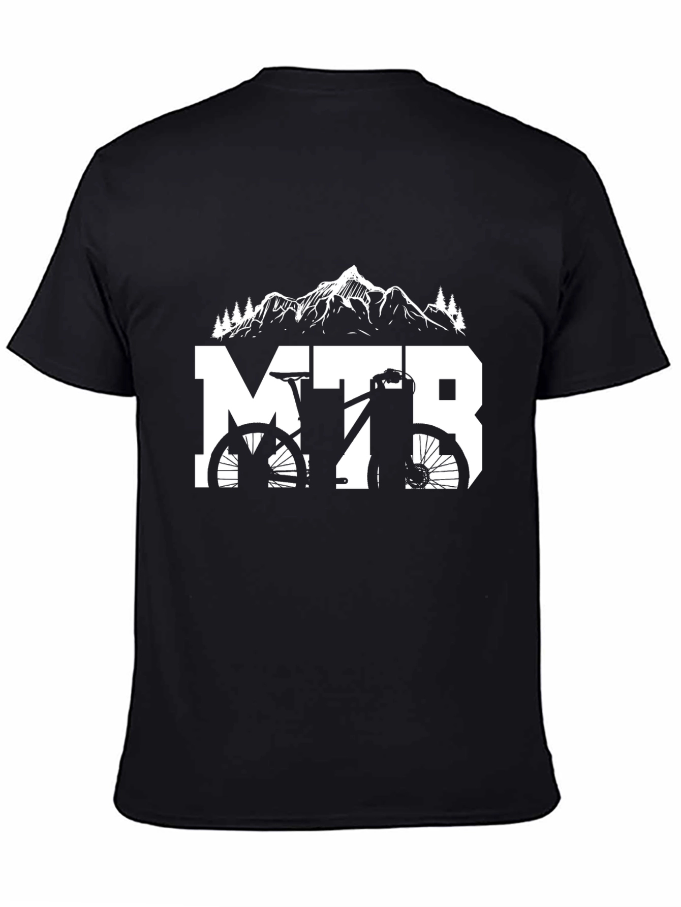 MTB Mountain Bike Graphic Tee - Adventure Ready!
