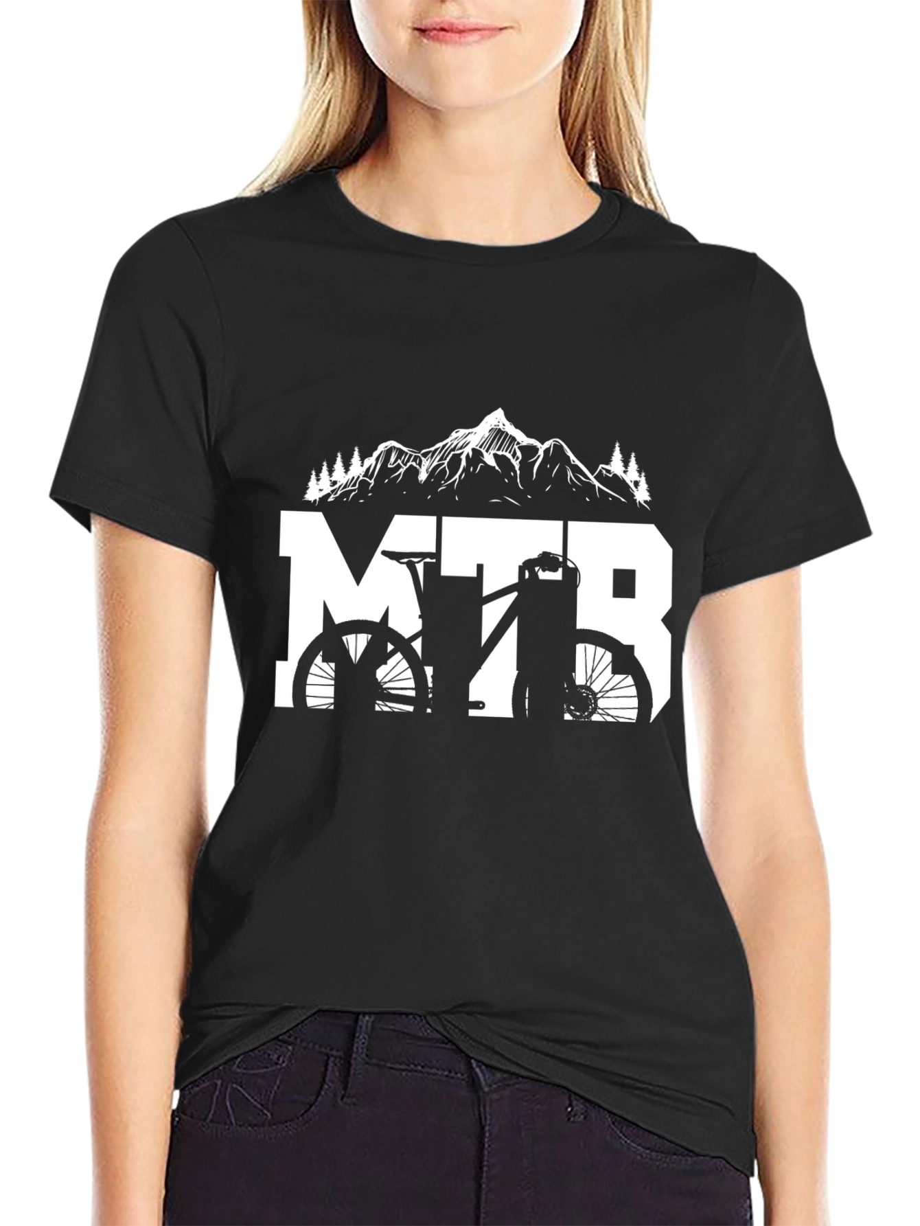 MTB Mountain Bike Graphic Tee - Adventure Ready!