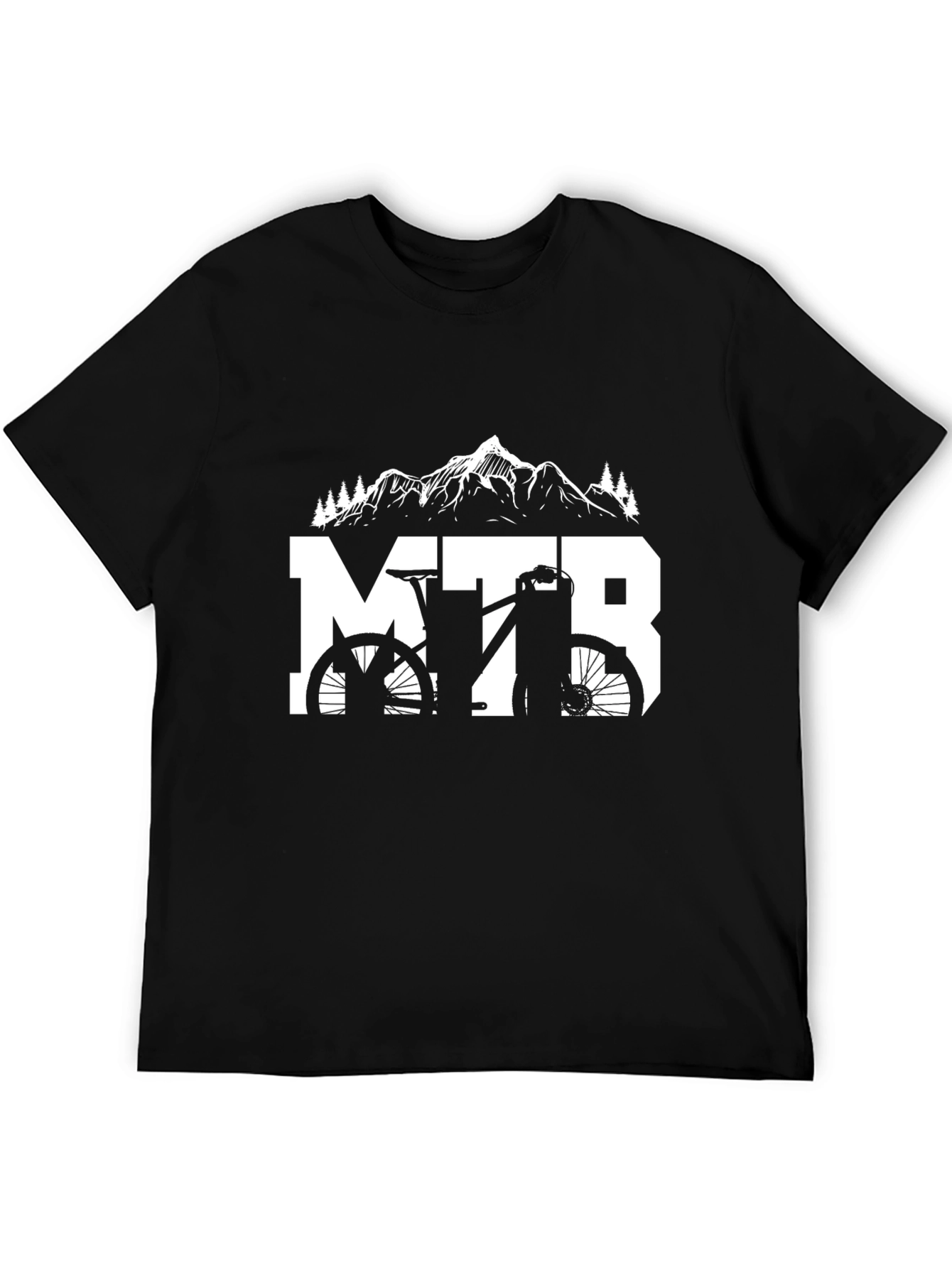 MTB Mountain Bike Graphic Tee - Adventure Ready!