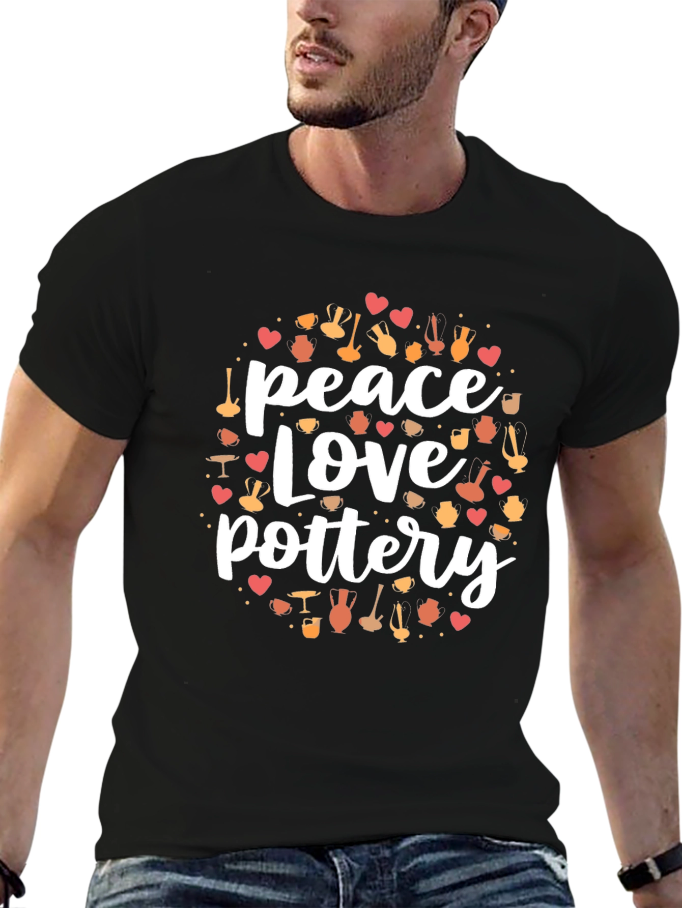 Peace Love Pottery T-Shirt
