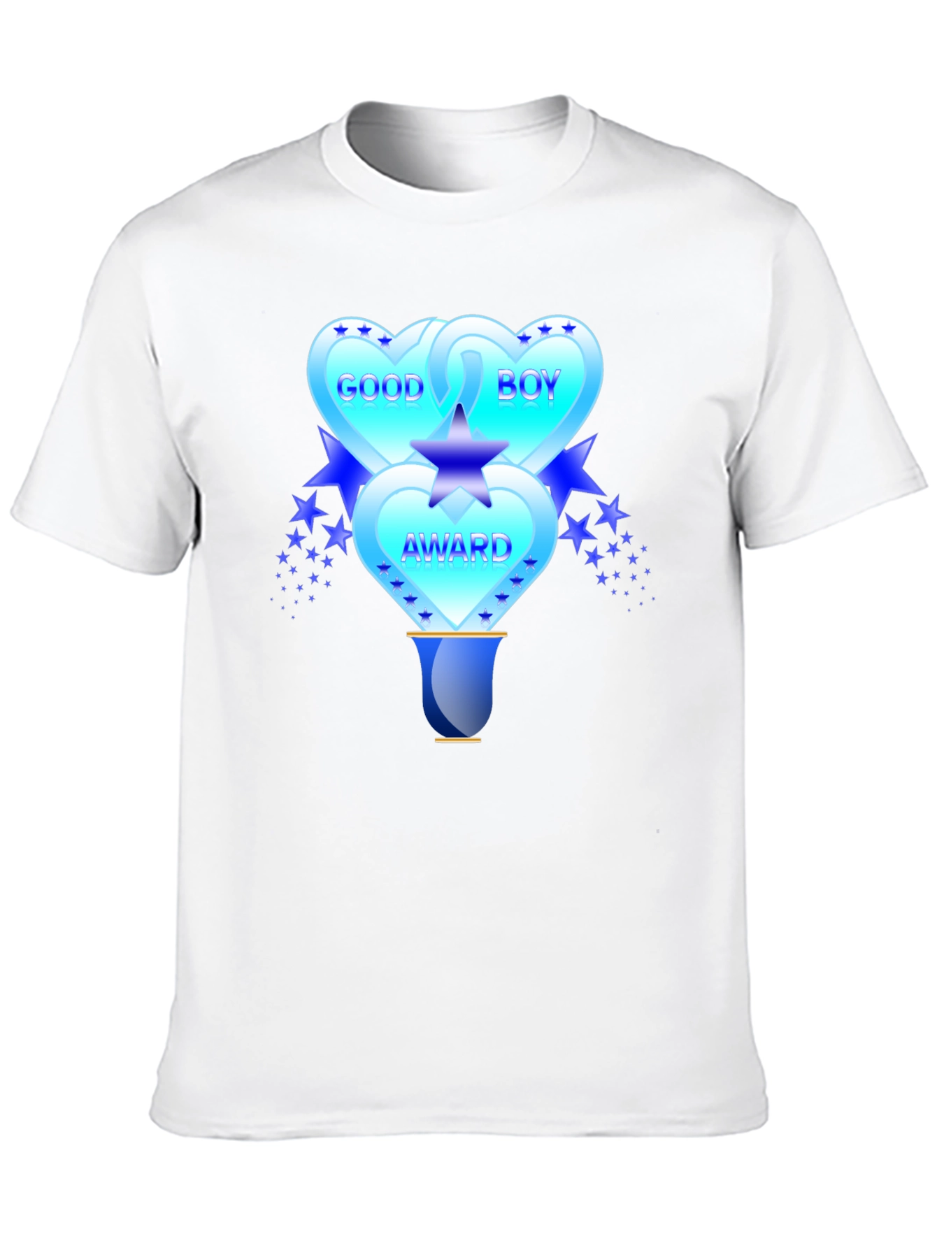 Good Boy Award Graphic T-Shirt - Mens Black Tee