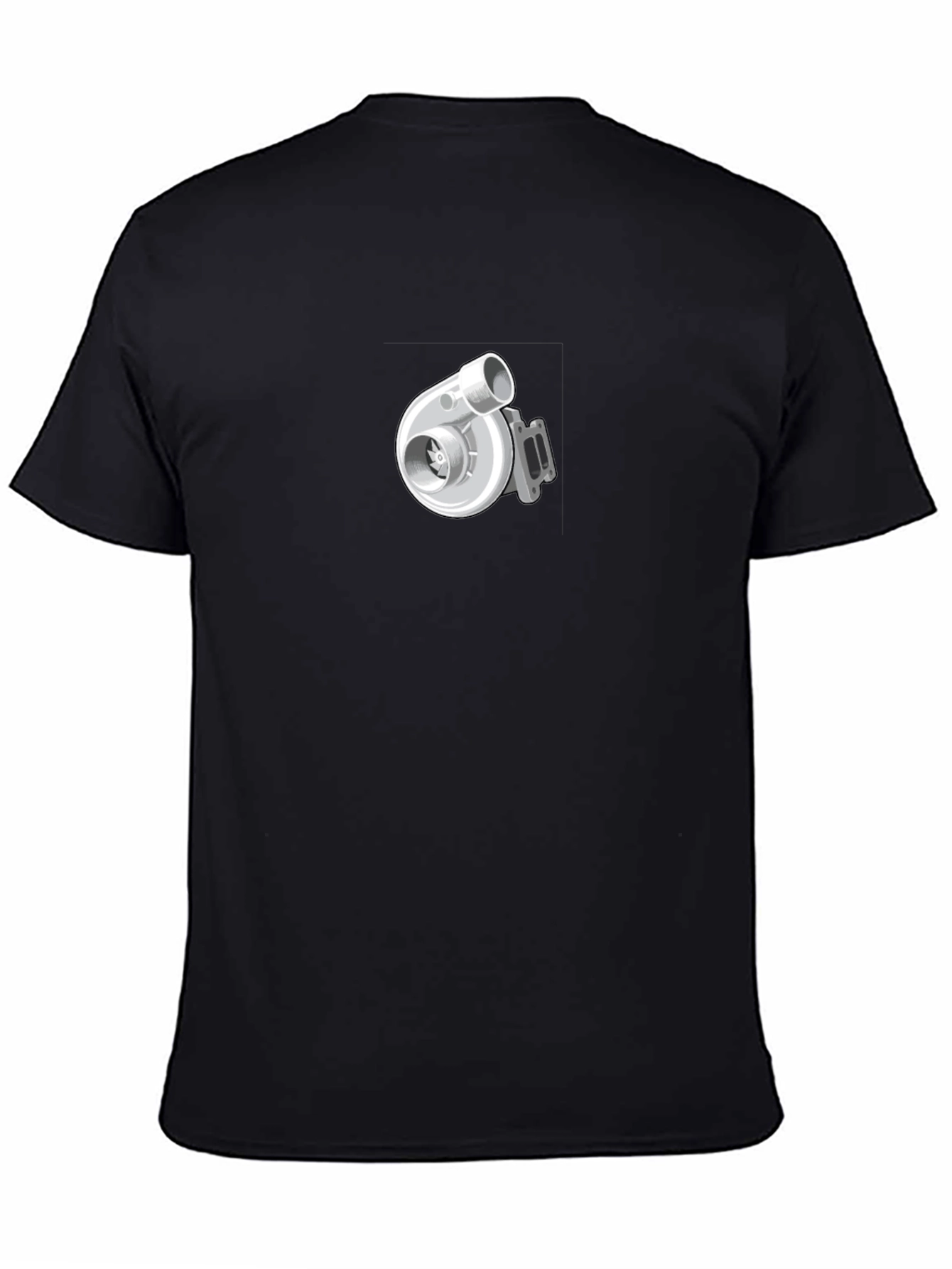 Turbo Graphic T-Shirt - Black Cotton Tee