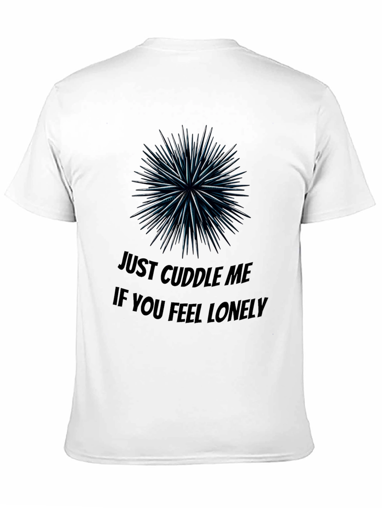 Cuddle Me Black Graphic Tee