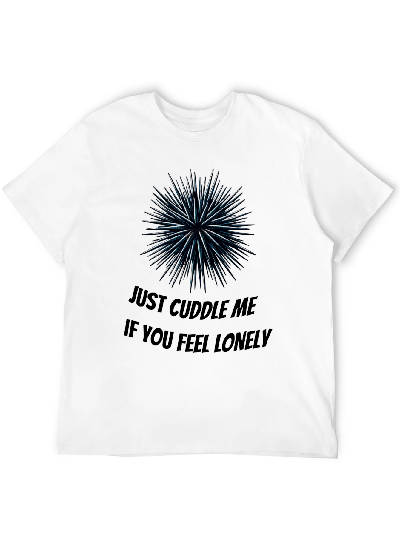 Cuddle Me Black Graphic Tee