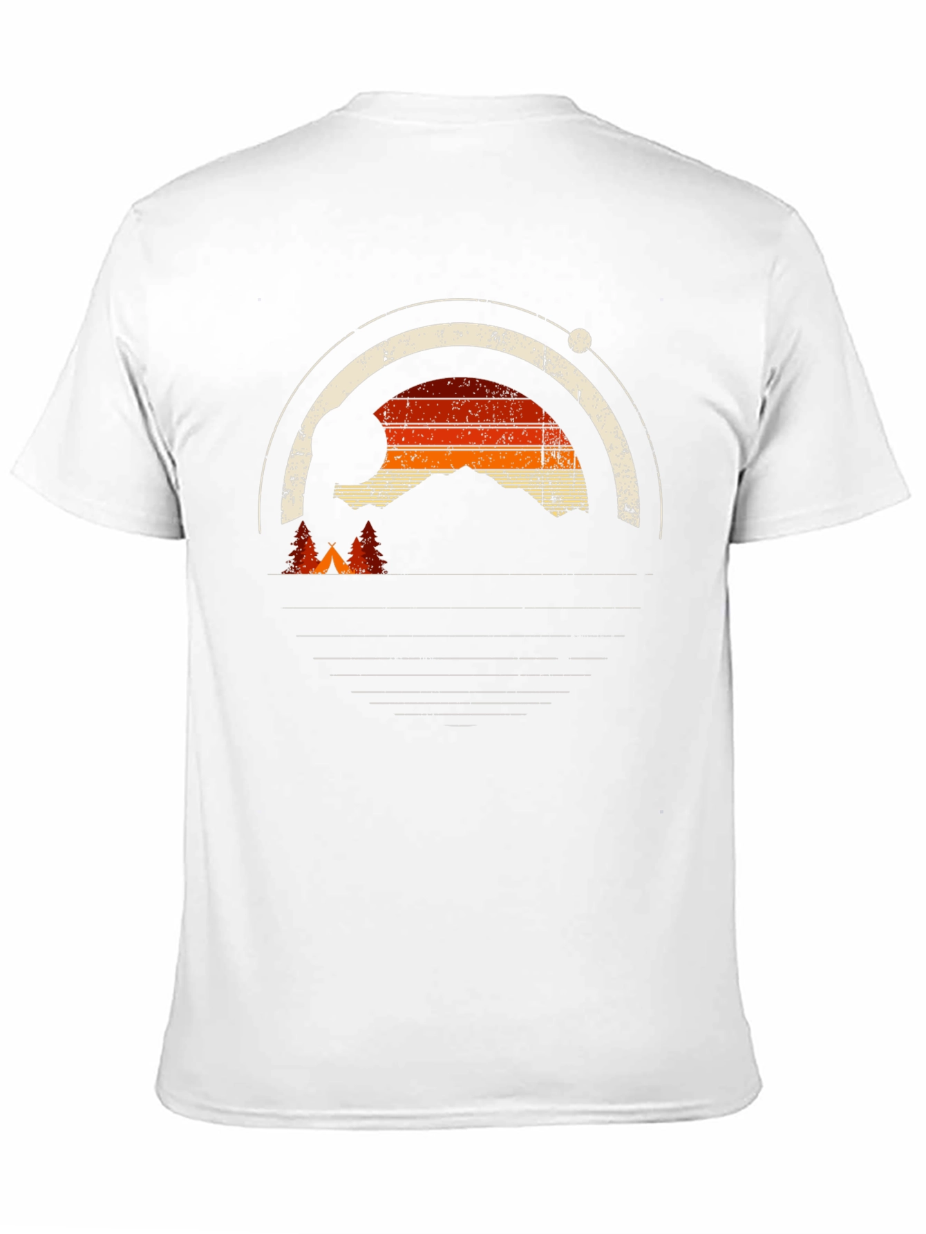 Retro Camping Adventure Graphic T-Shirt