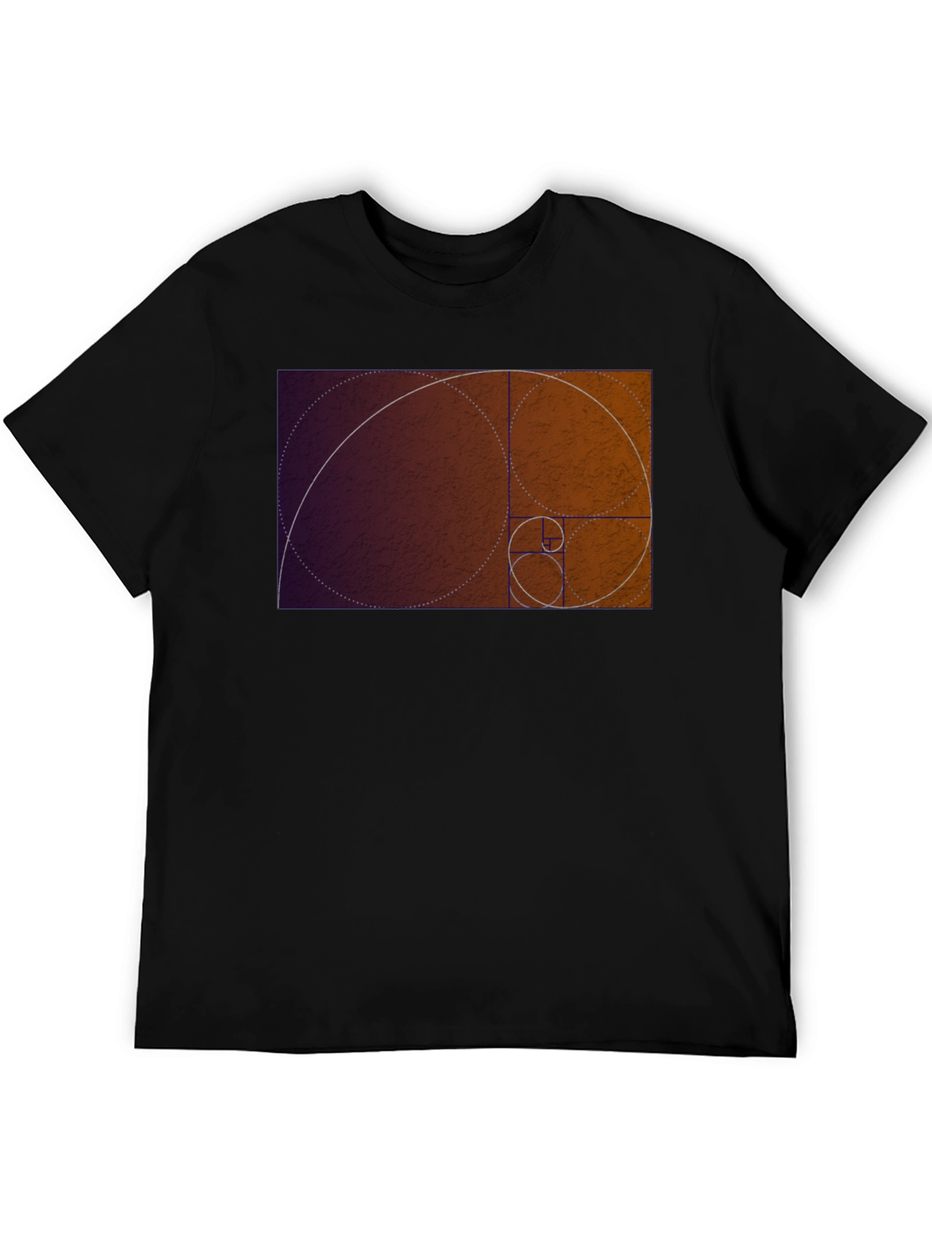Golden Ratio Spiral Graphic T-Shirt