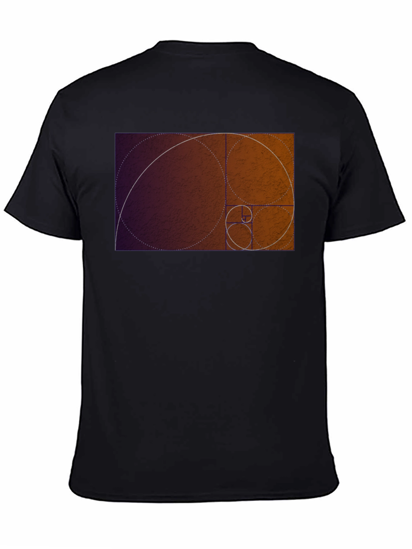 Golden Ratio Spiral Graphic T-Shirt