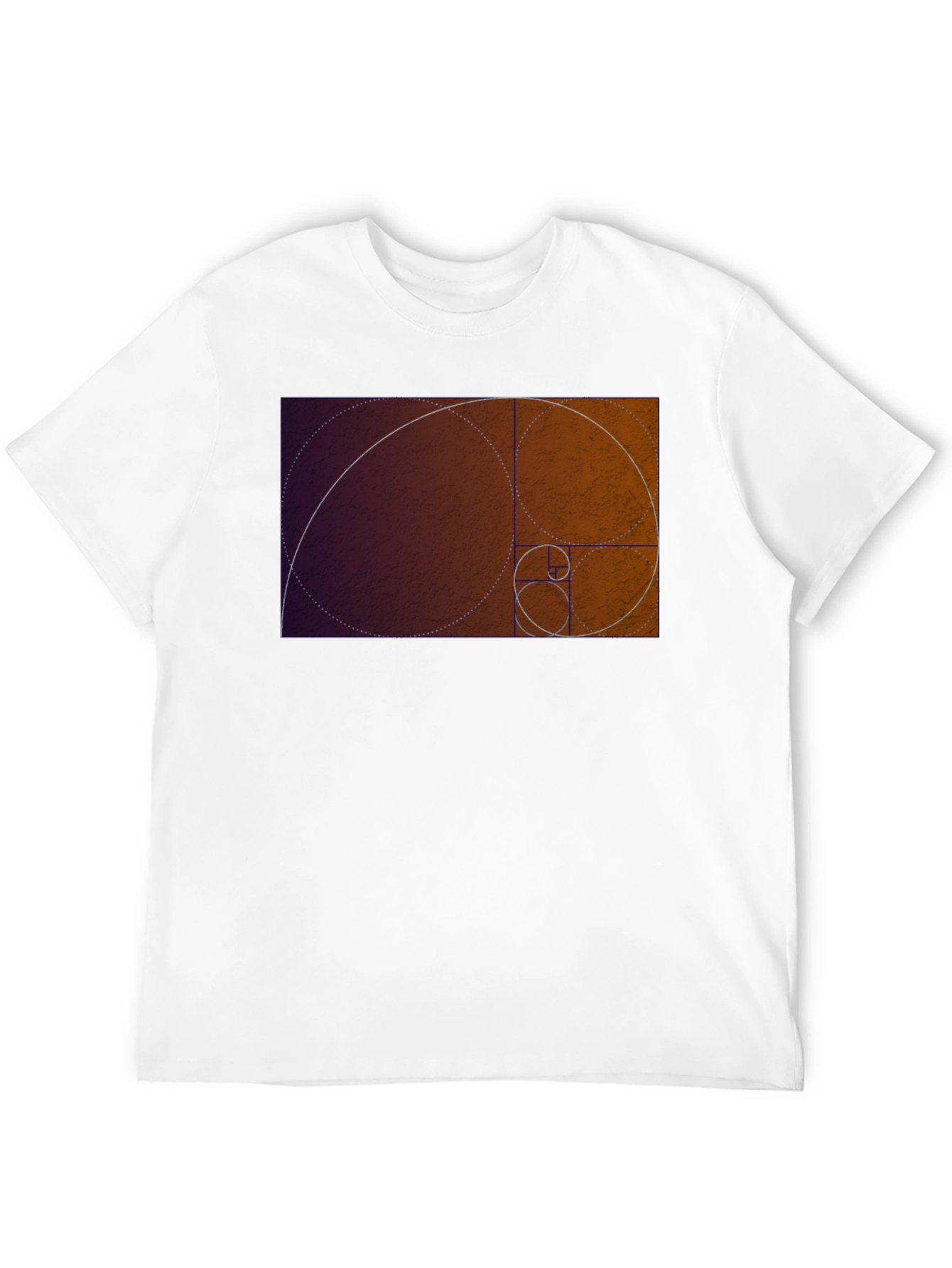Golden Ratio Spiral Graphic T-Shirt