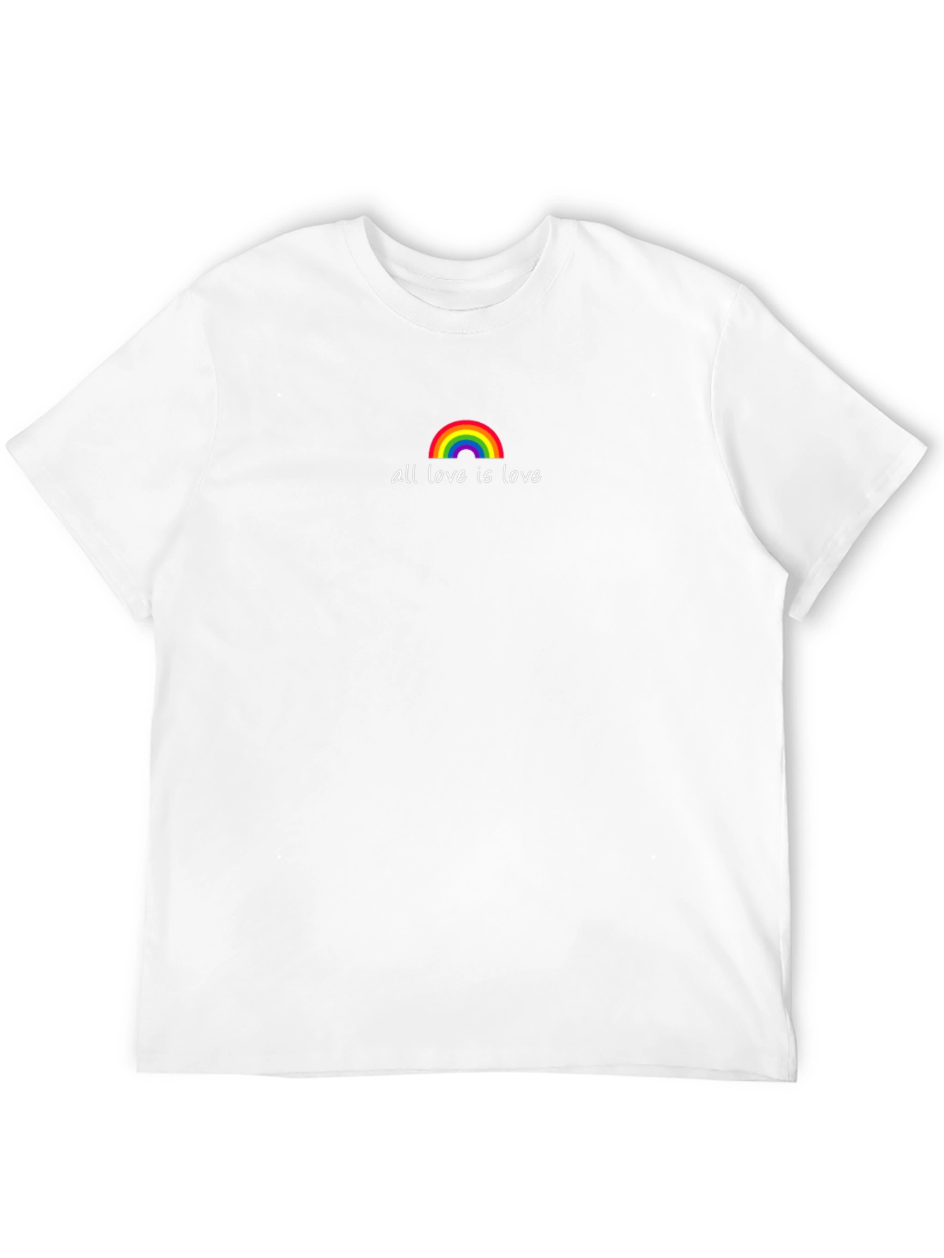 All Love is Love Rainbow Graphic Tee