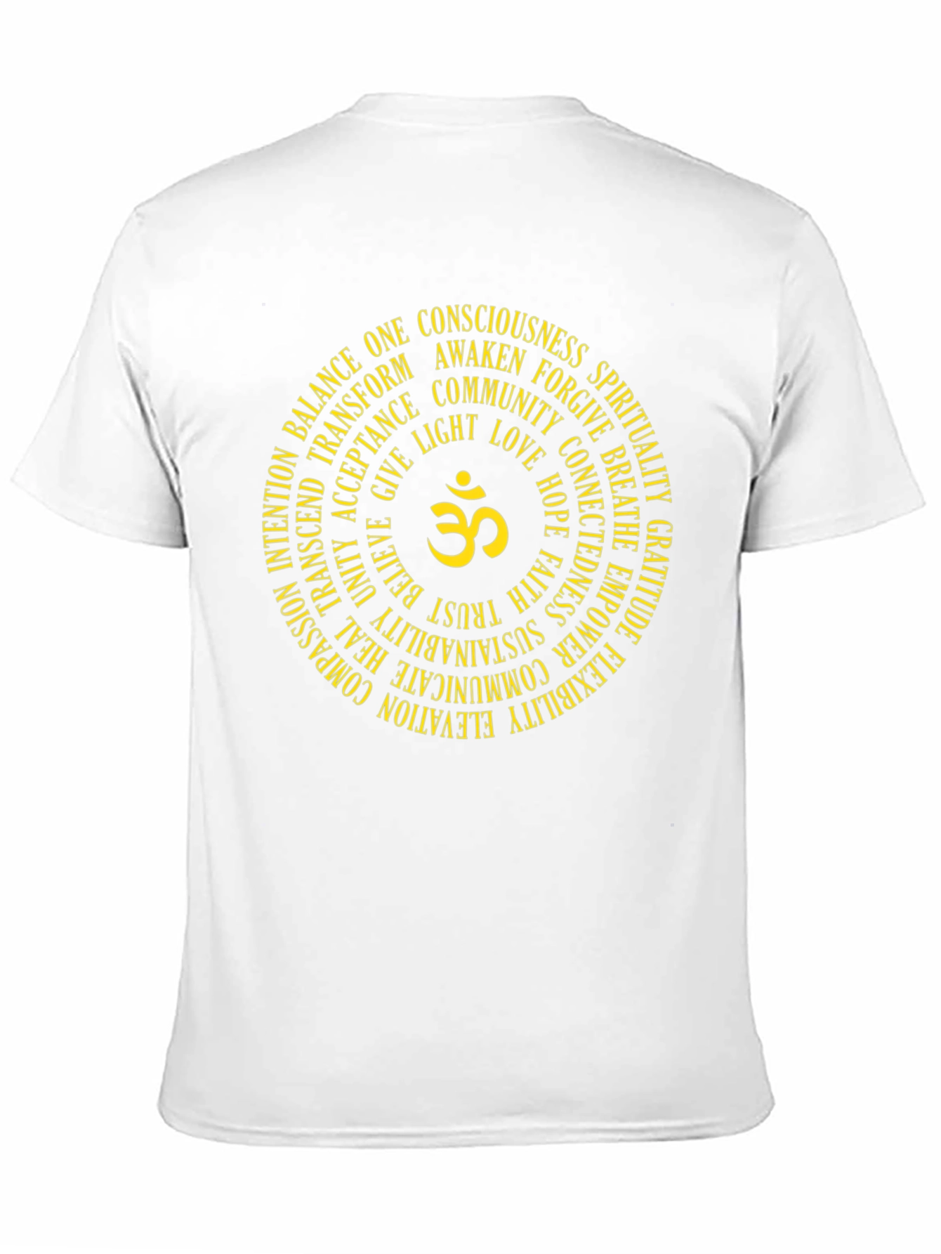 Om Circle Graphic Tee - Spiritual Conscious Design