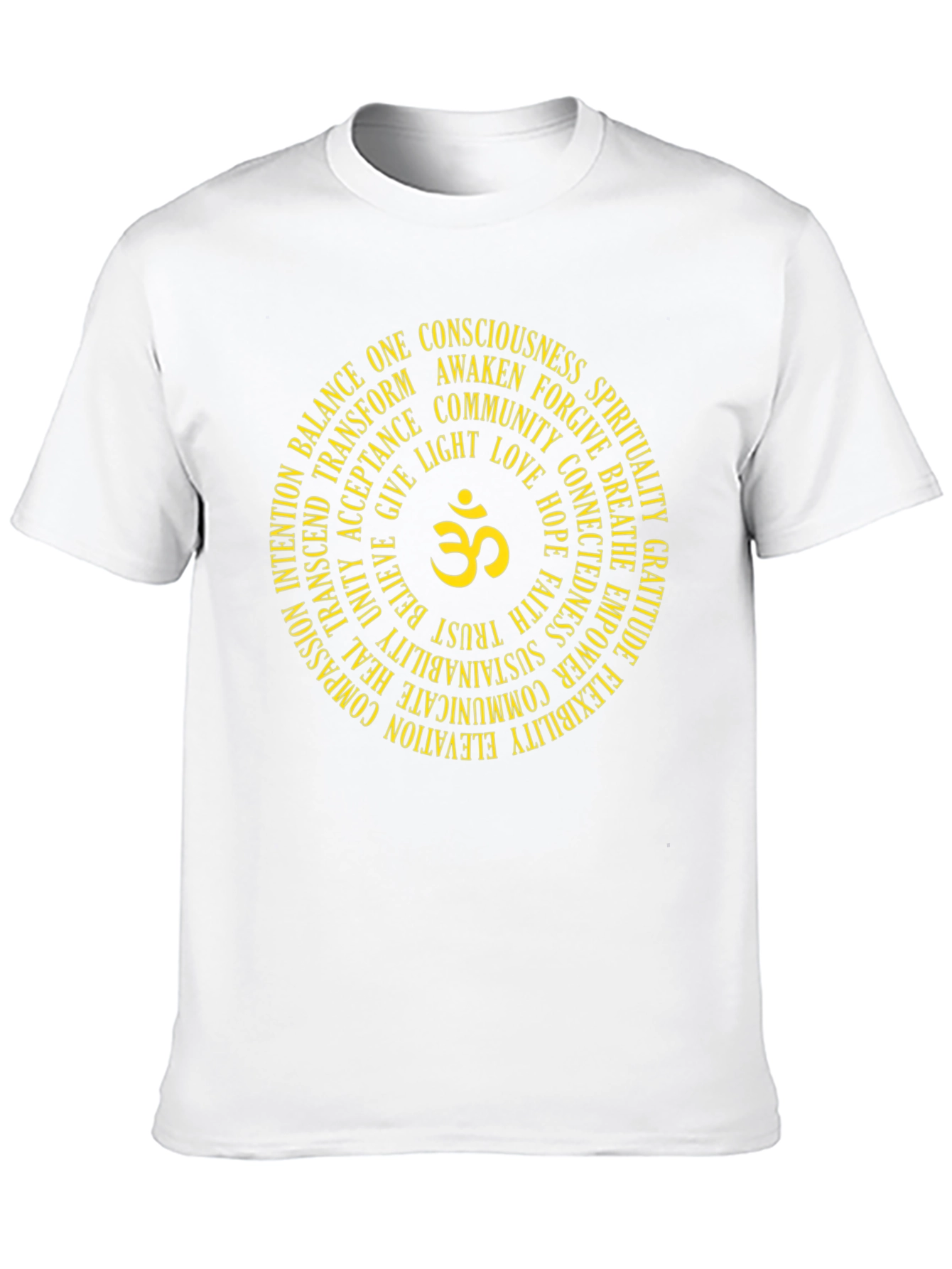 Om Circle Graphic Tee - Spiritual Conscious Design