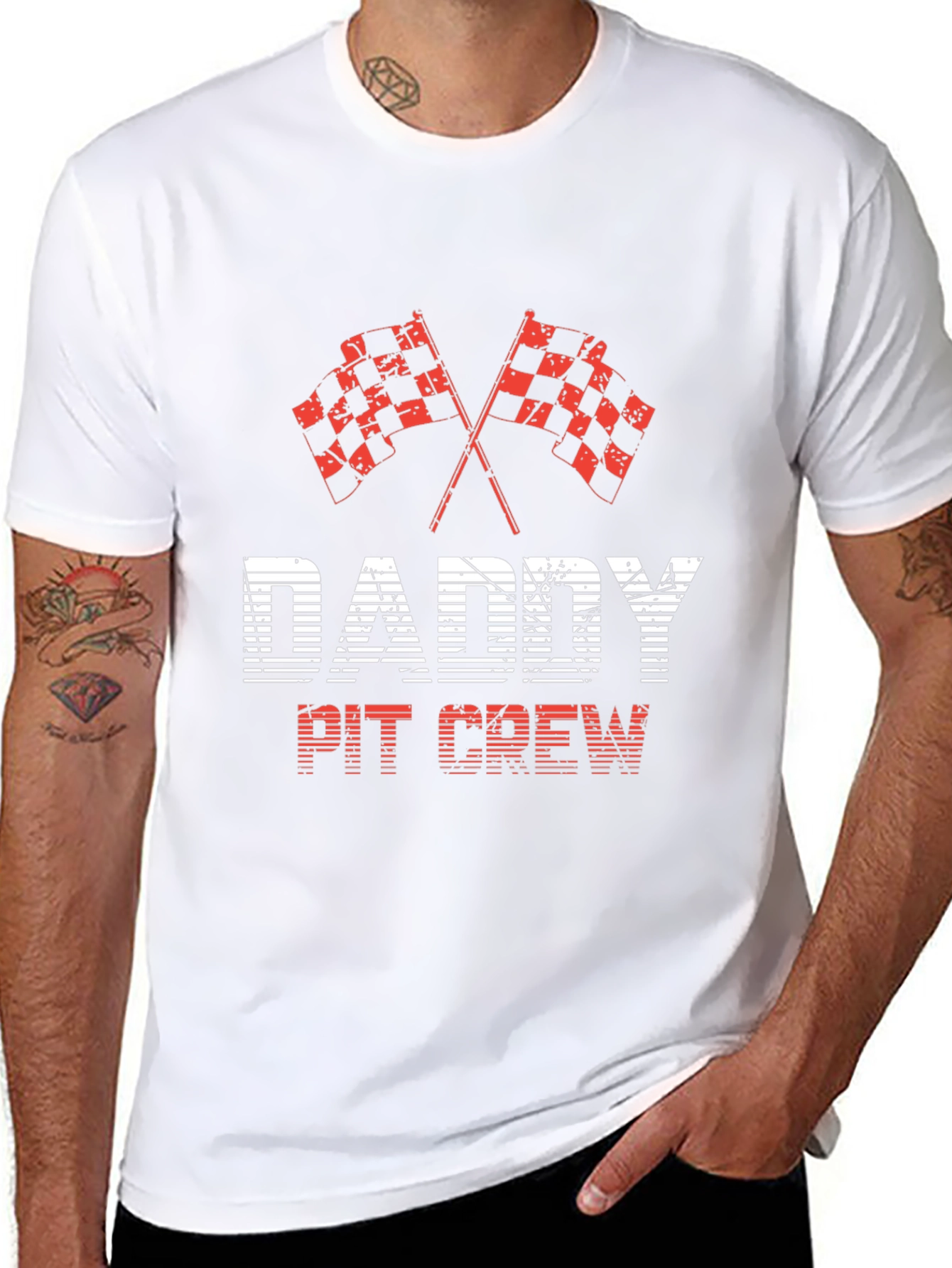 Daddy Pit Crew Racing T-Shirt