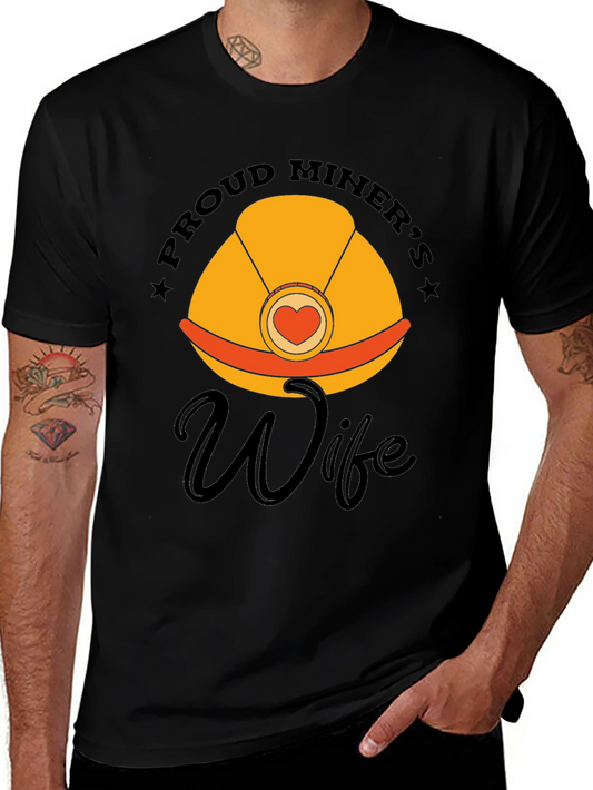 Proud Miners Wife Graphic Tee