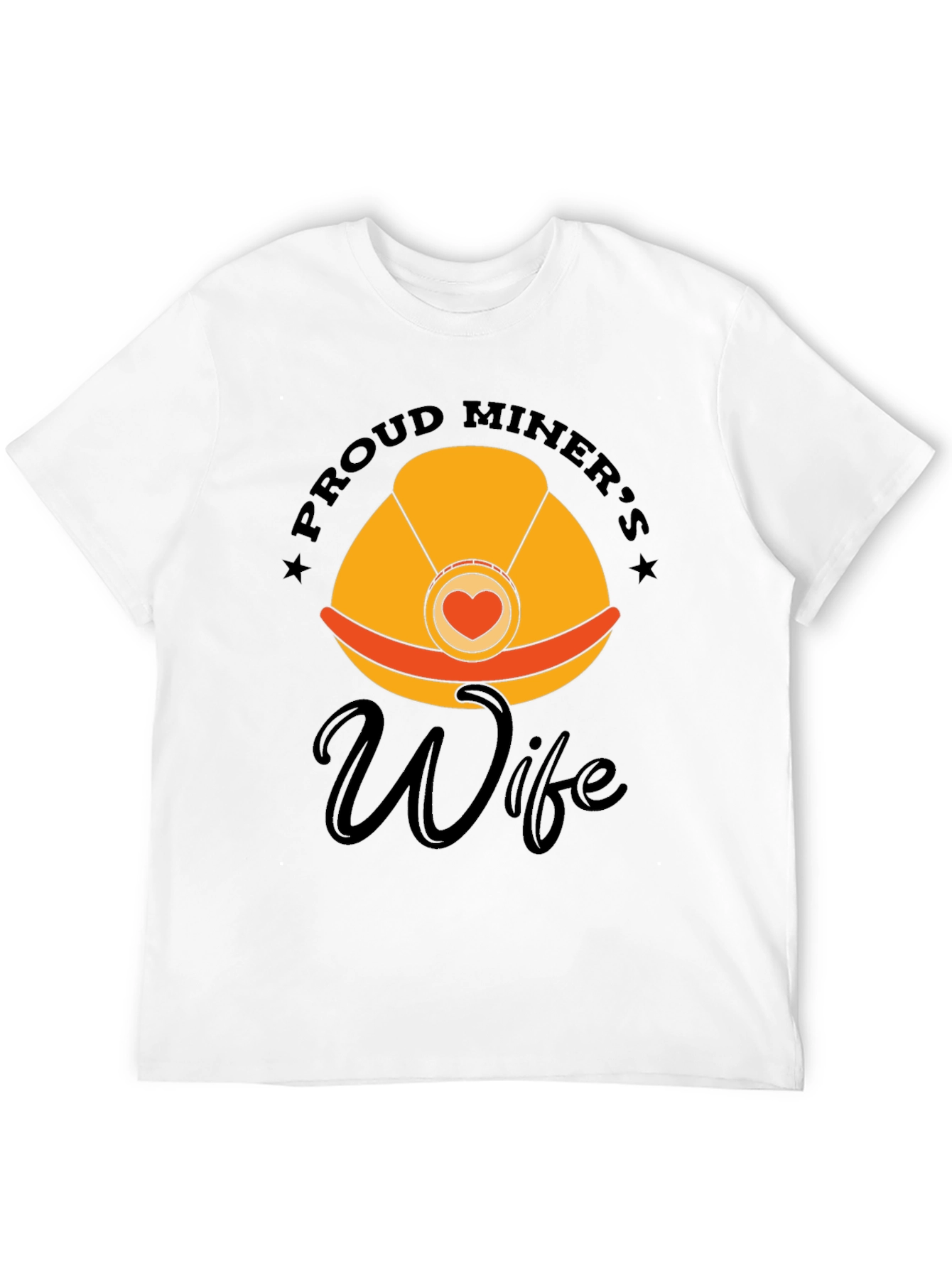 Proud Miners Wife Graphic Tee