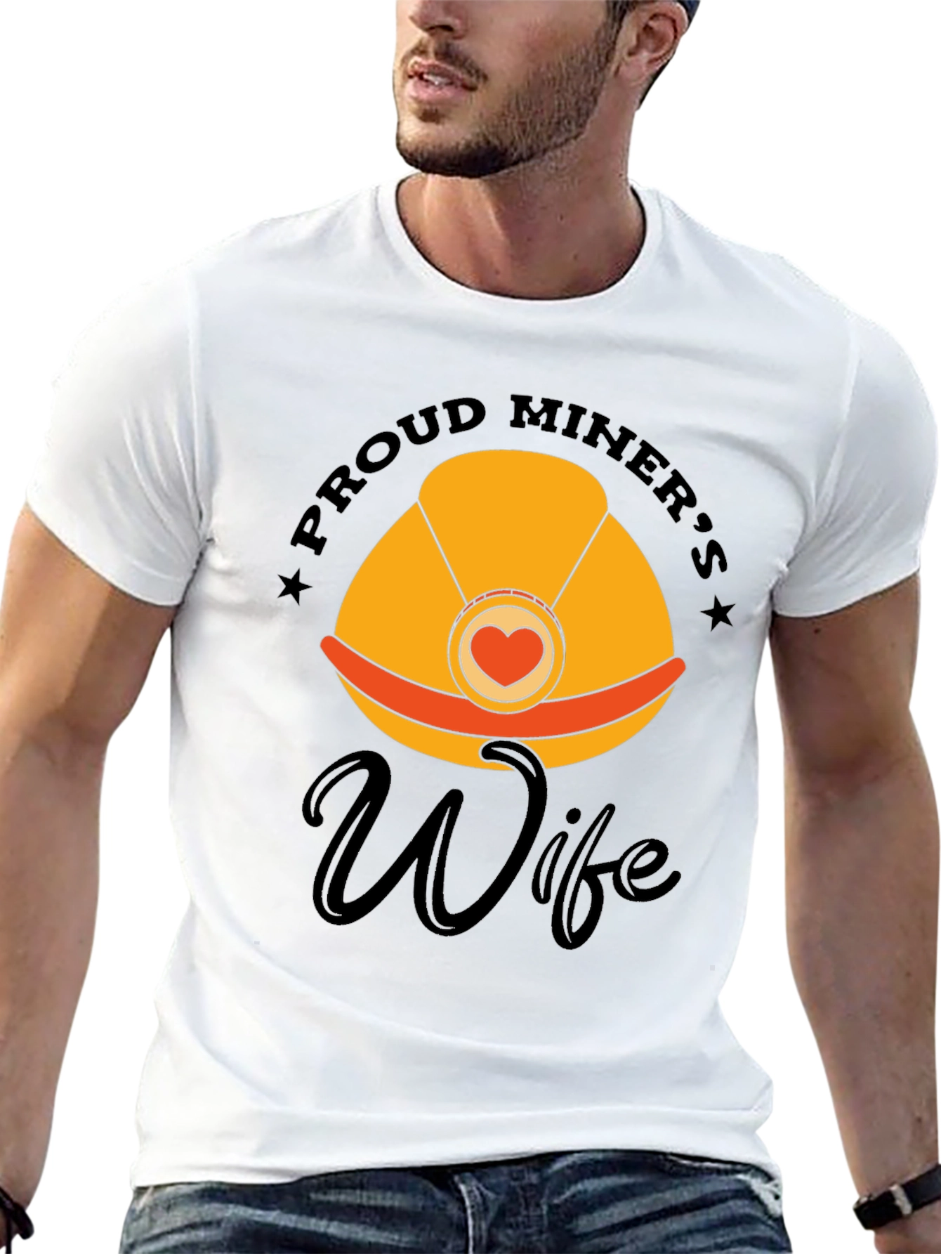 Proud Miners Wife Graphic Tee