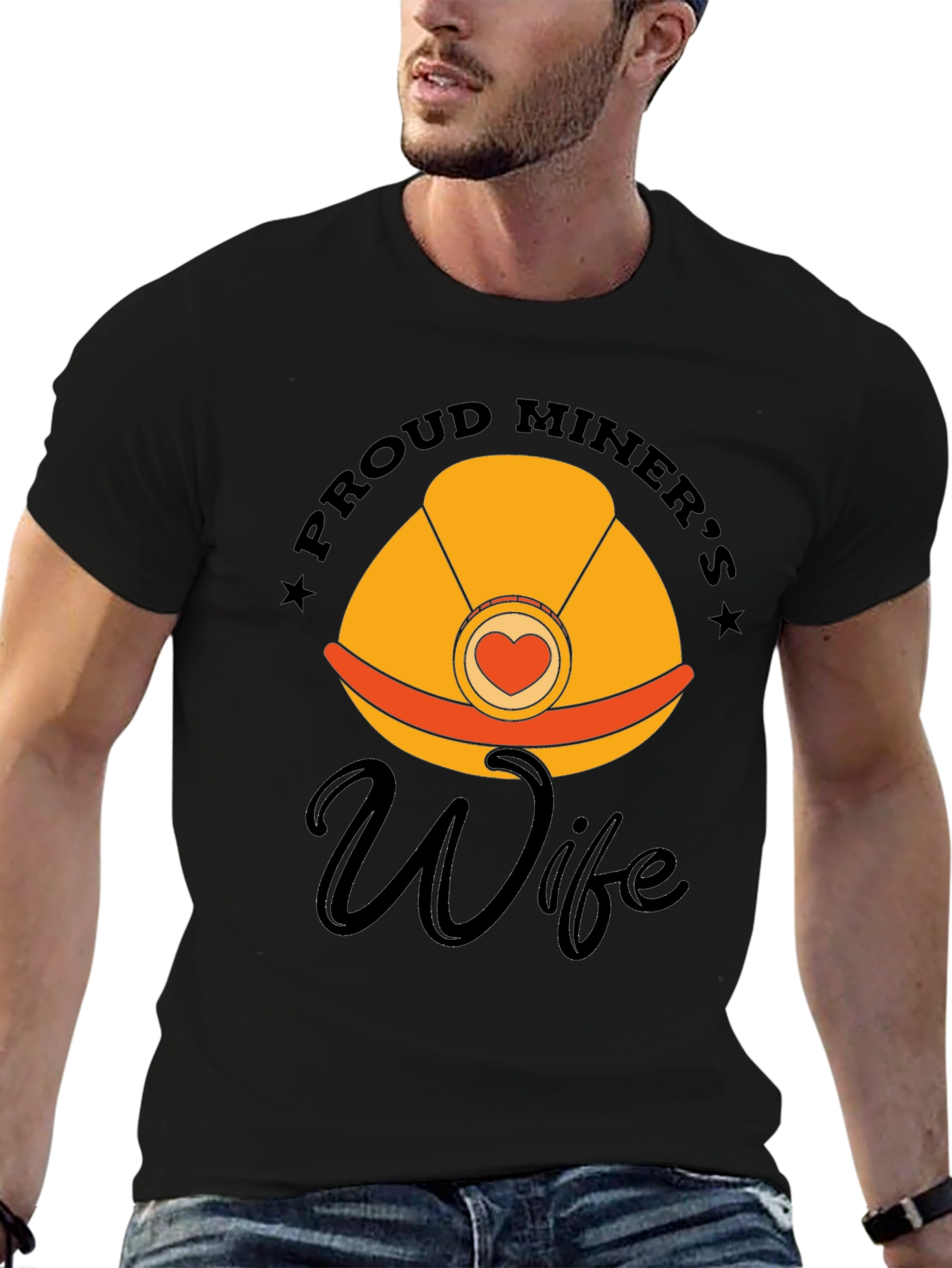 Proud Miners Wife Graphic Tee