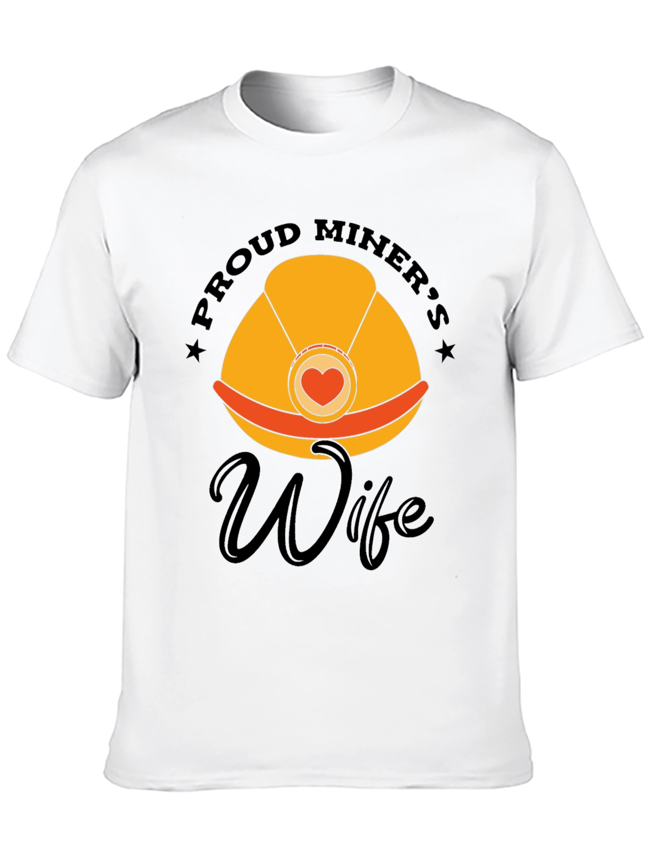 Proud Miners Wife Graphic Tee