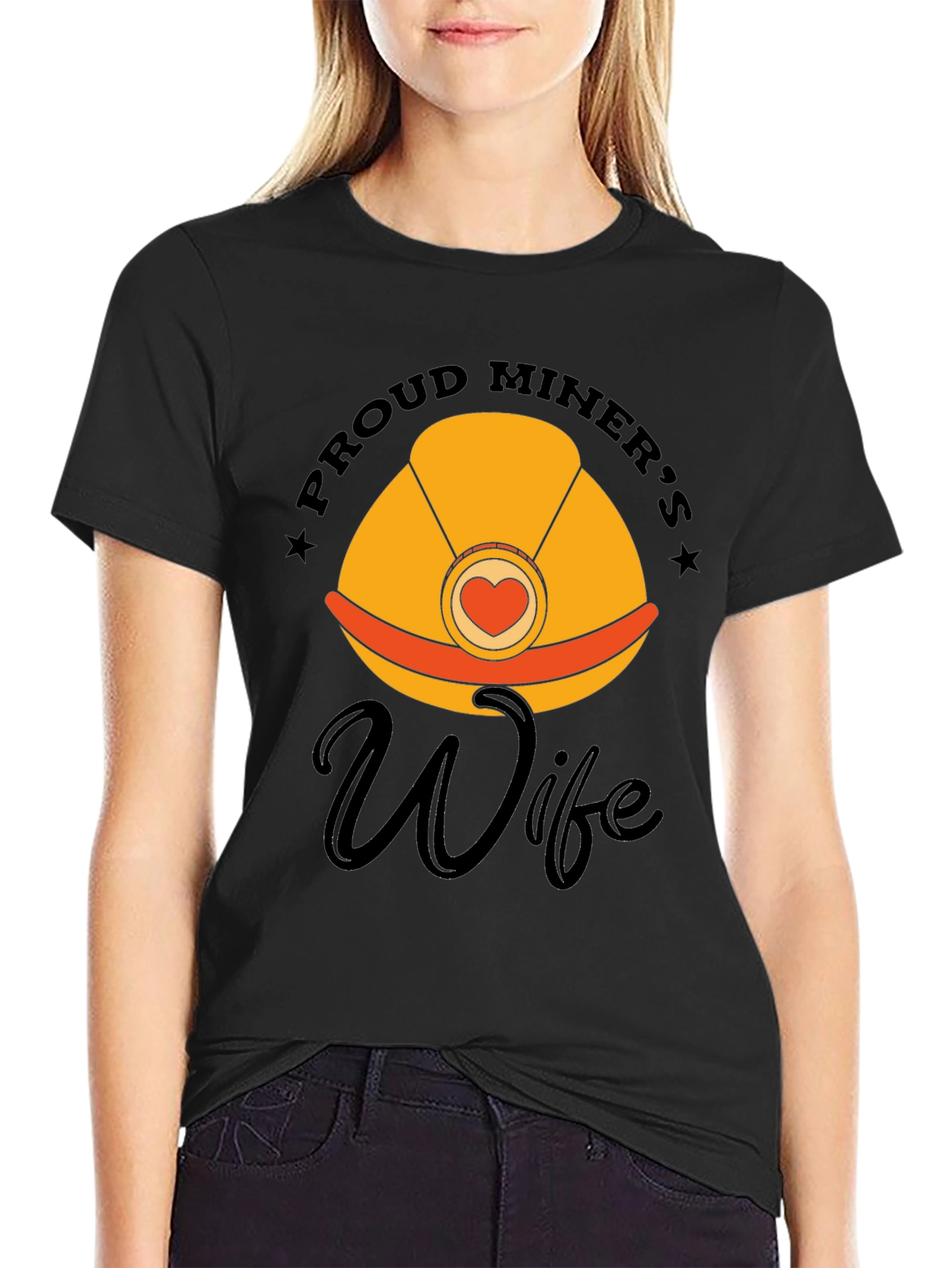 Proud Miners Wife Graphic Tee