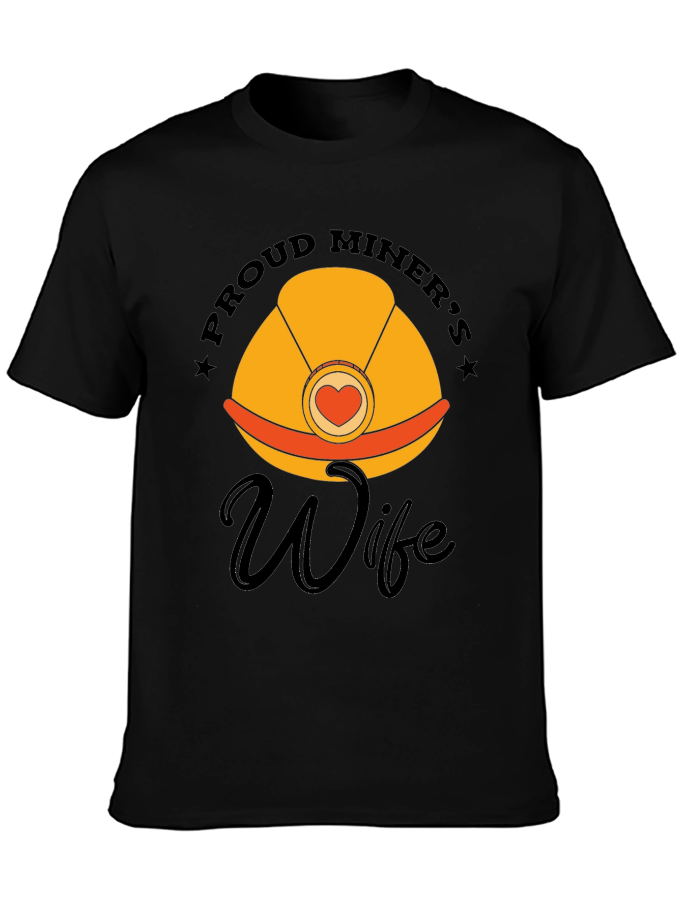 Proud Miners Wife Graphic Tee