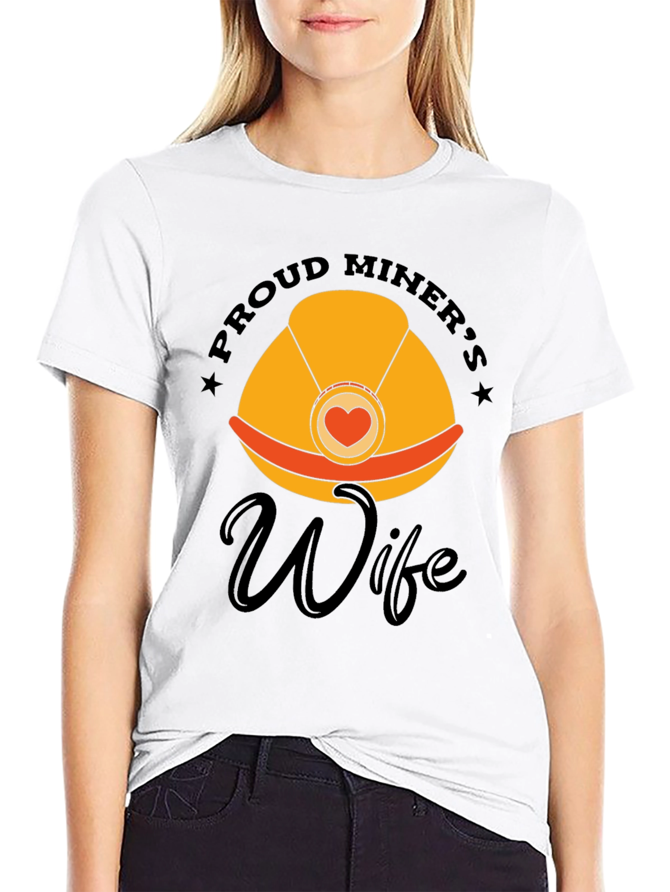 Proud Miners Wife Graphic Tee