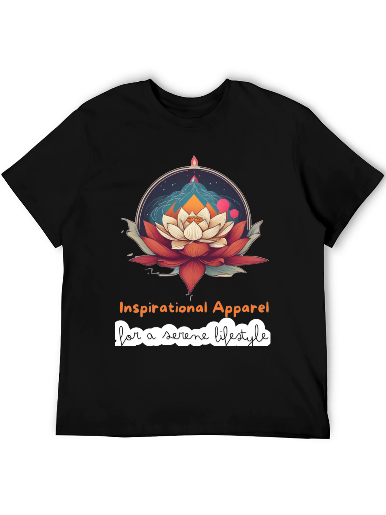 Serene Lotus Inspirational T-Shirt